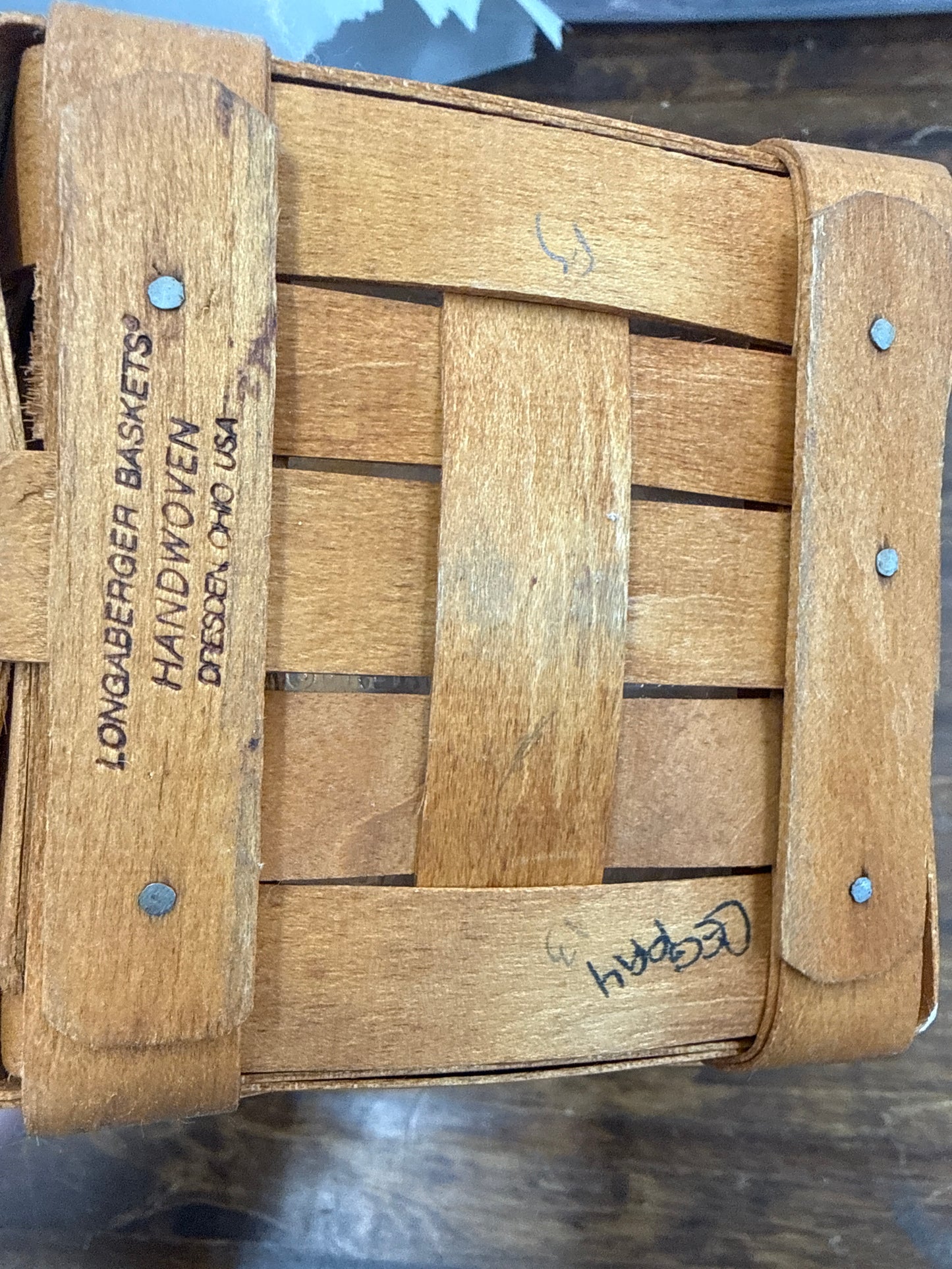 Longaberger small peg with protector