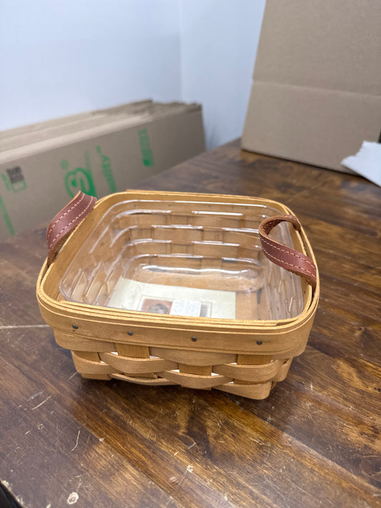 Longaberger small berry basket with protector