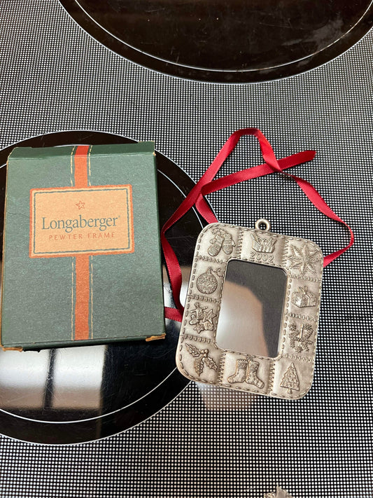 Longaberger Pewter Frame