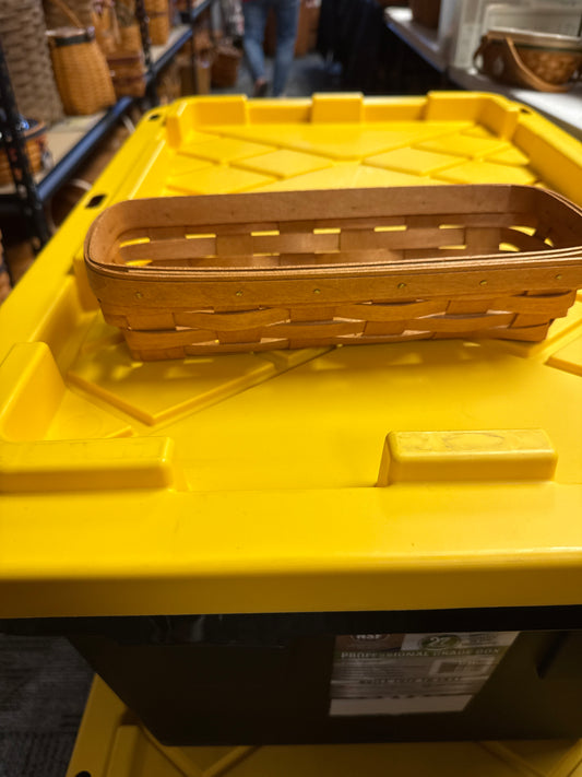 Longaberger cracker basket