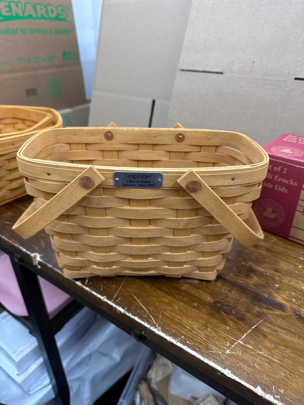 Longaberger 2 recruit basket