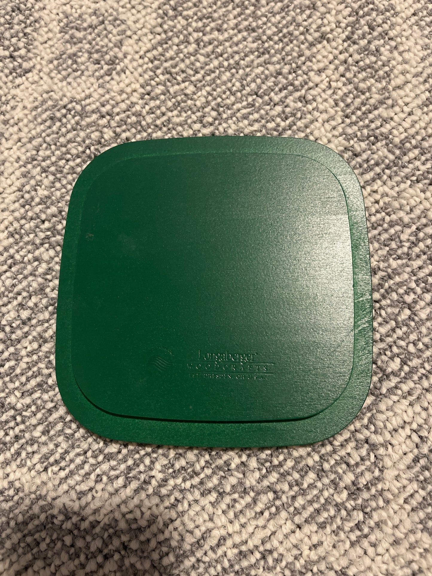 Longeberger Make Your Own Luck basket lid