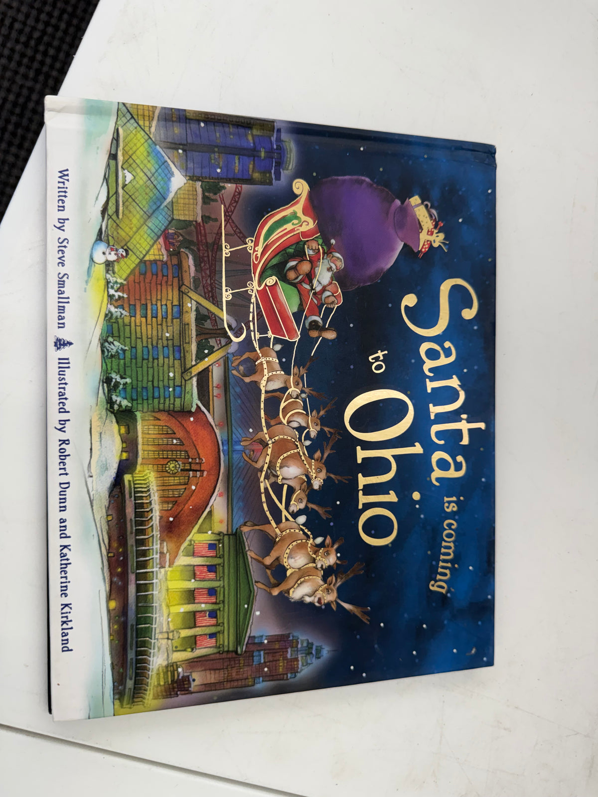 Santa is coming to Ohio book