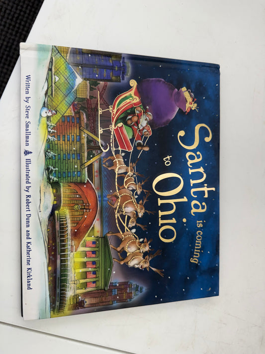 Santa is coming to Ohio book