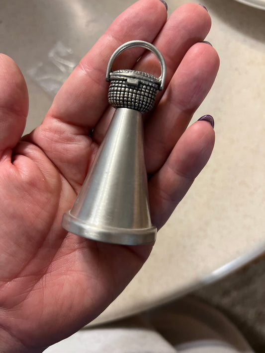 Longaberger pewter bell