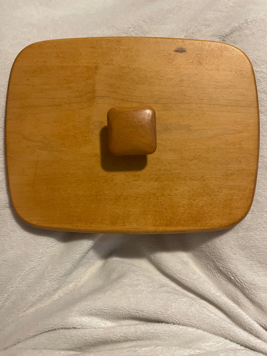 Longaberger 8.5”x6.5 rectangular lid