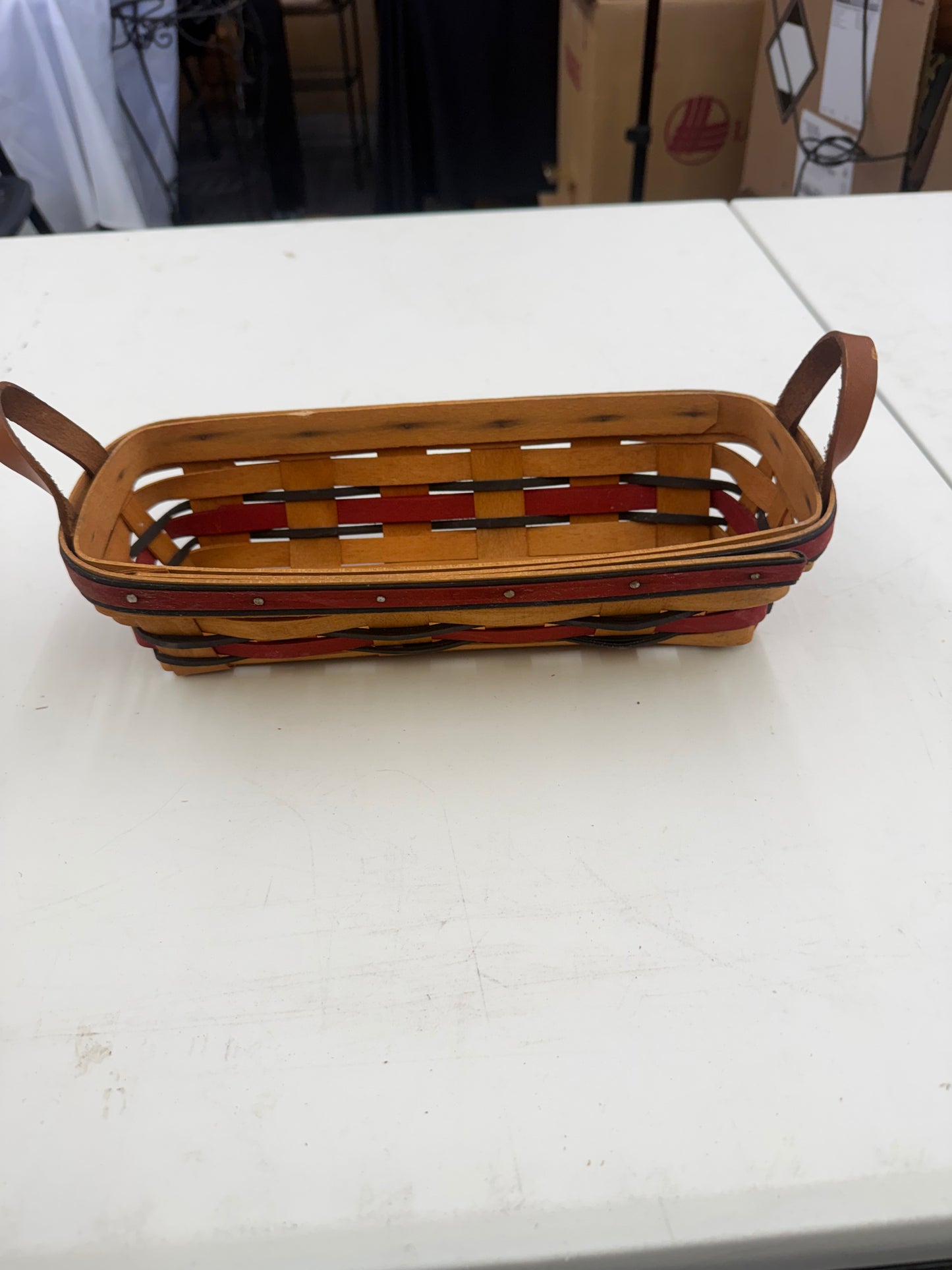 Longaberger cracker basket