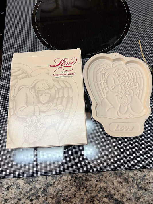 Longaberger Love Angel Series Cookie Mold