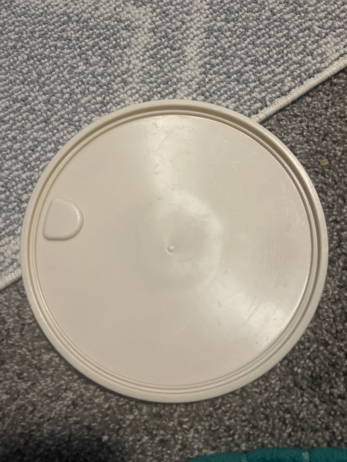 Longaberger 8” round lid