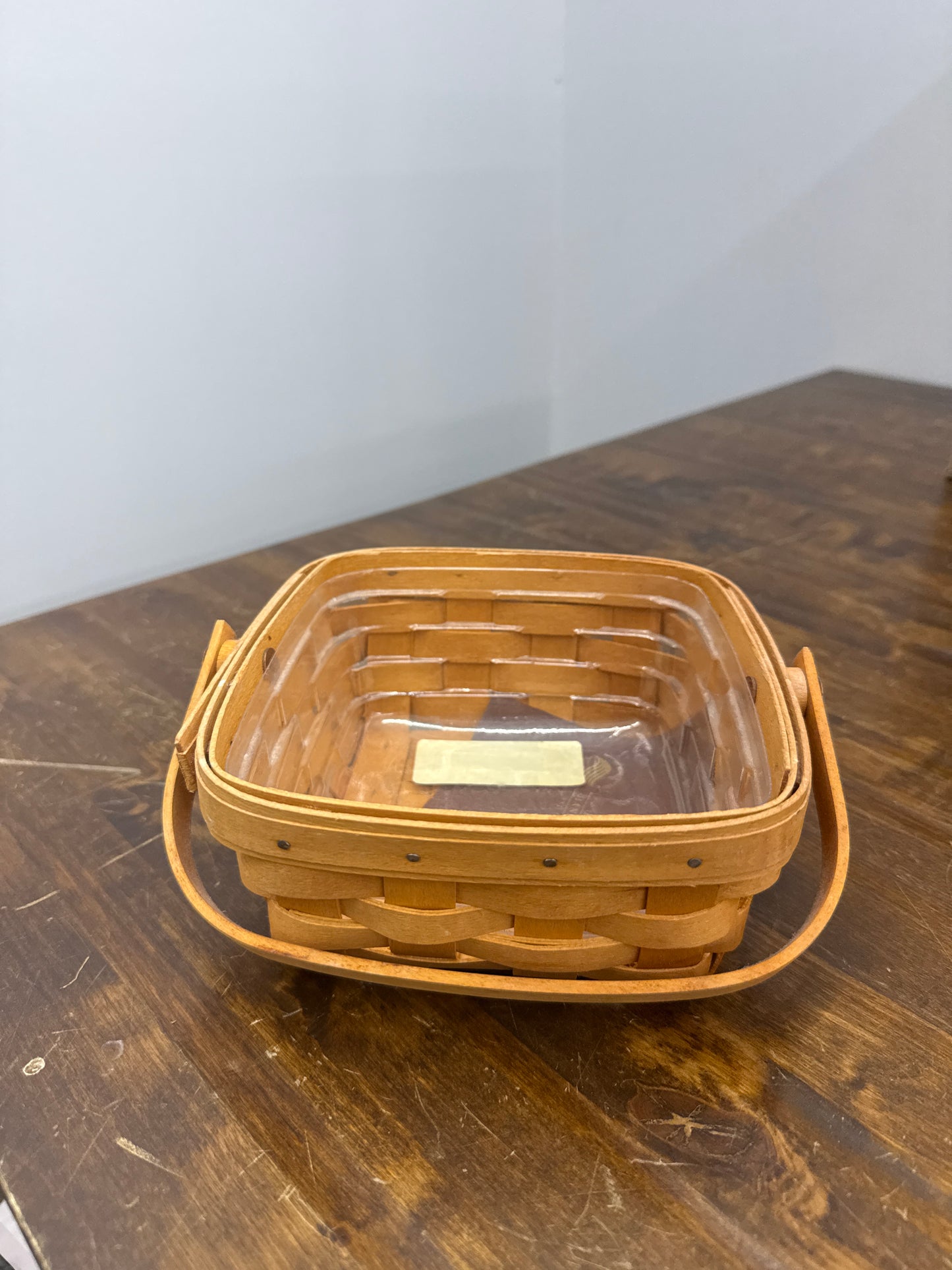 Longaberger small berry basket with protector