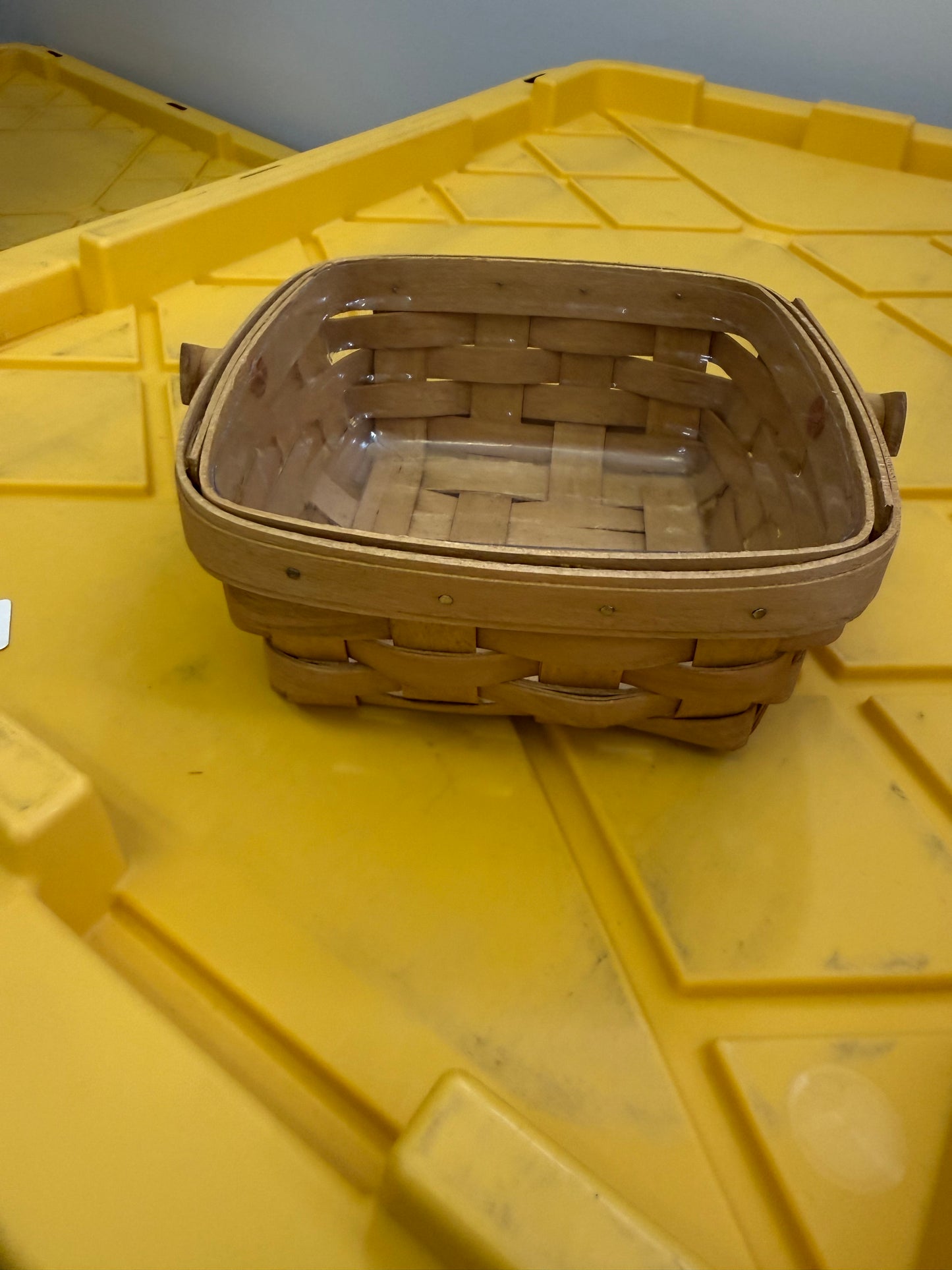 Longaberger small berry basket with protector
