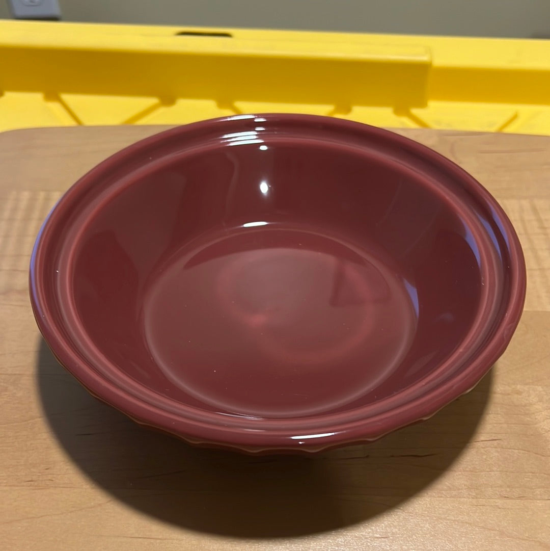 Longaberger paprika 6 inch pie plate