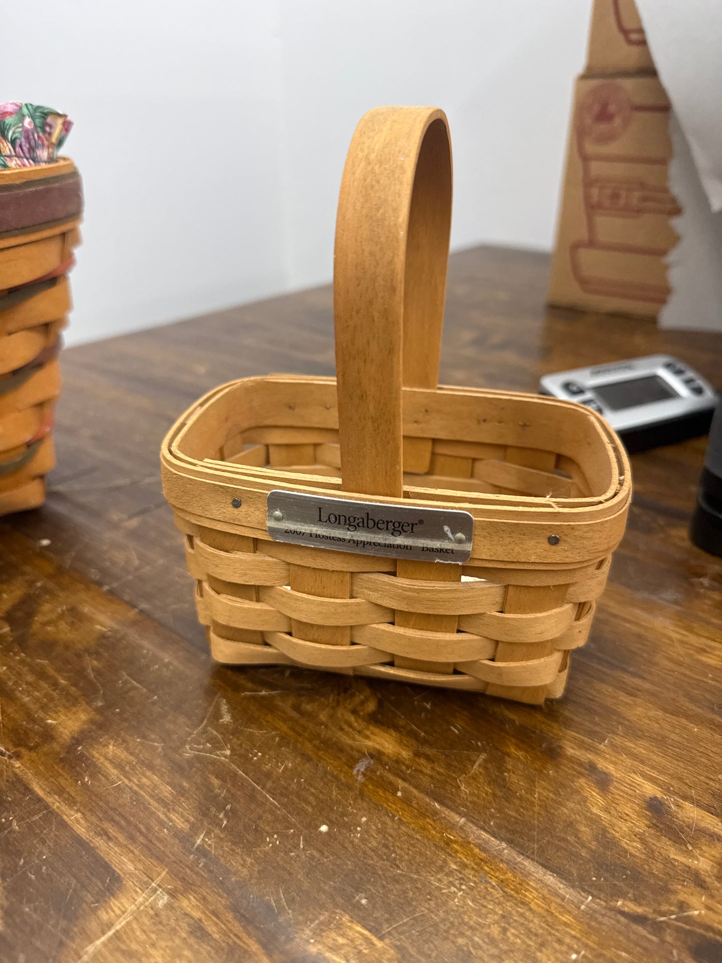 Longaberger 2007 hostess appreciation basket