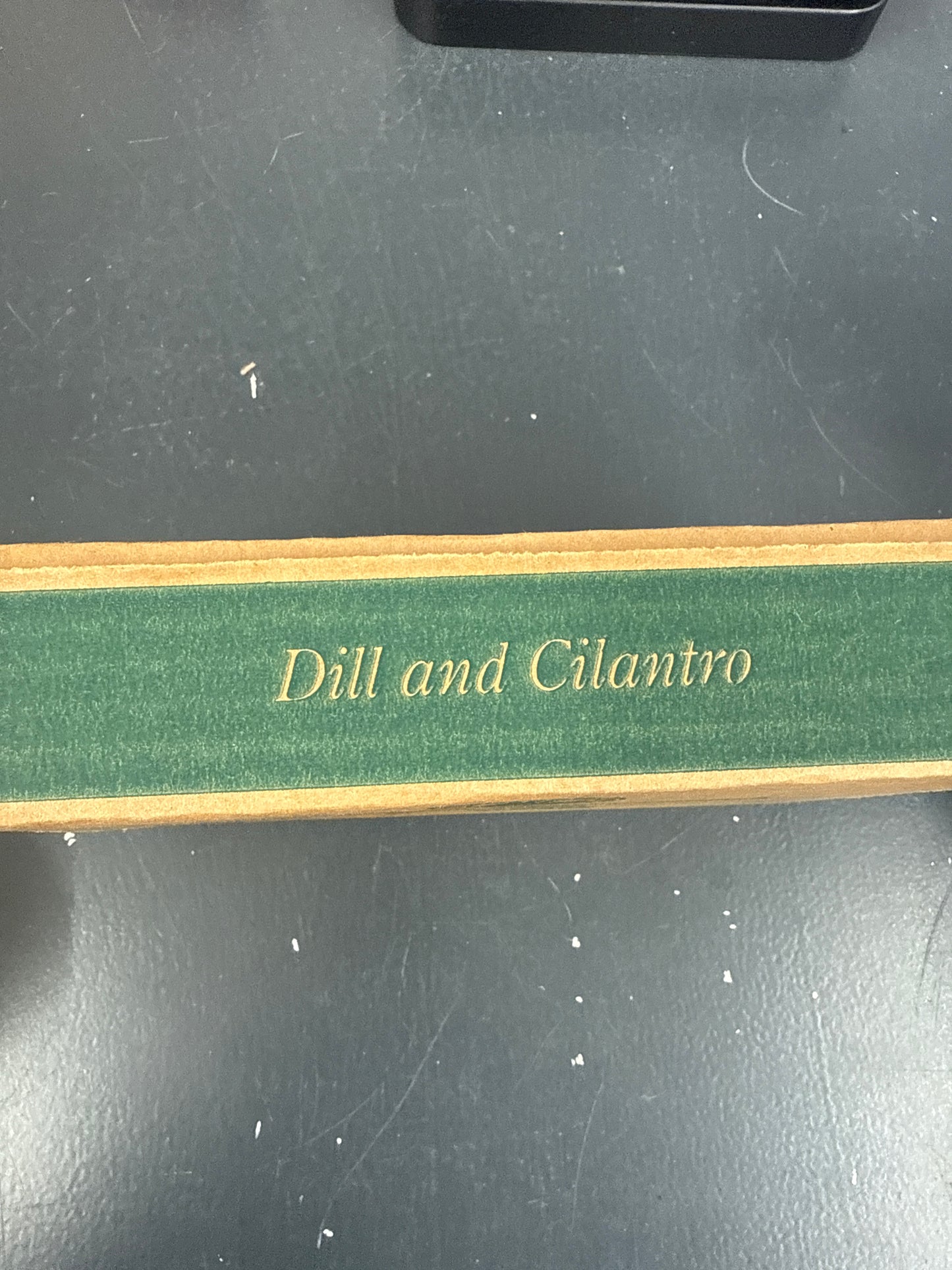 Longaberger herb marker and seed packets gift set-dill and cilantro
