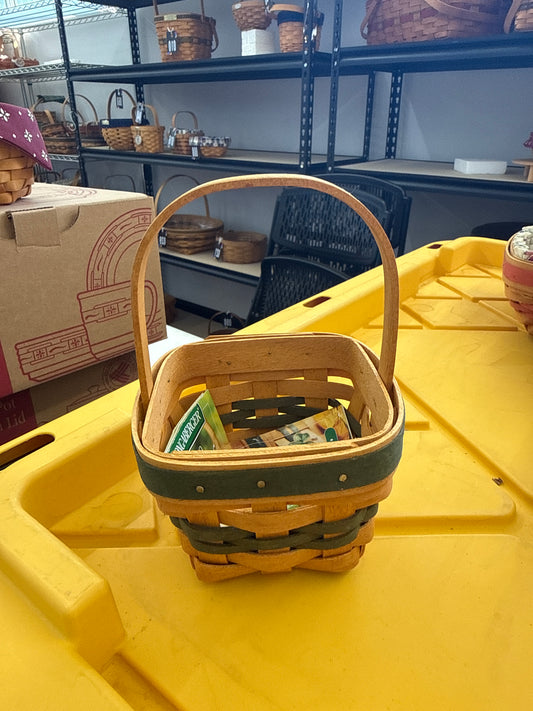 Longaberger lots of luck basket