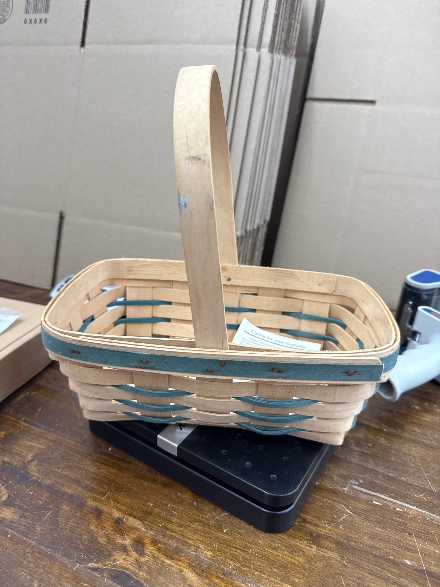 Longaberger 1992 large Easter basket