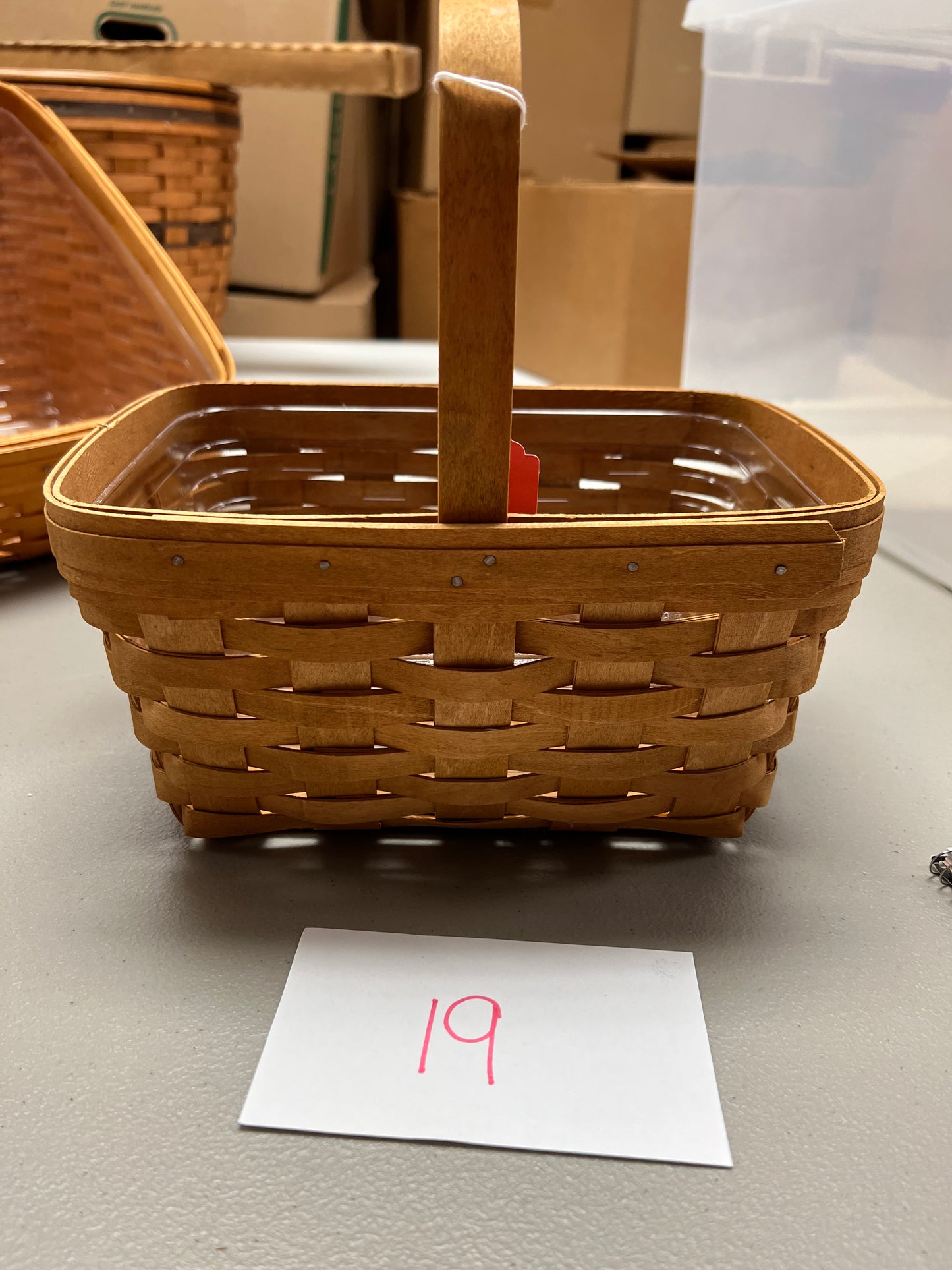 Longaberger Spring Basket with protector