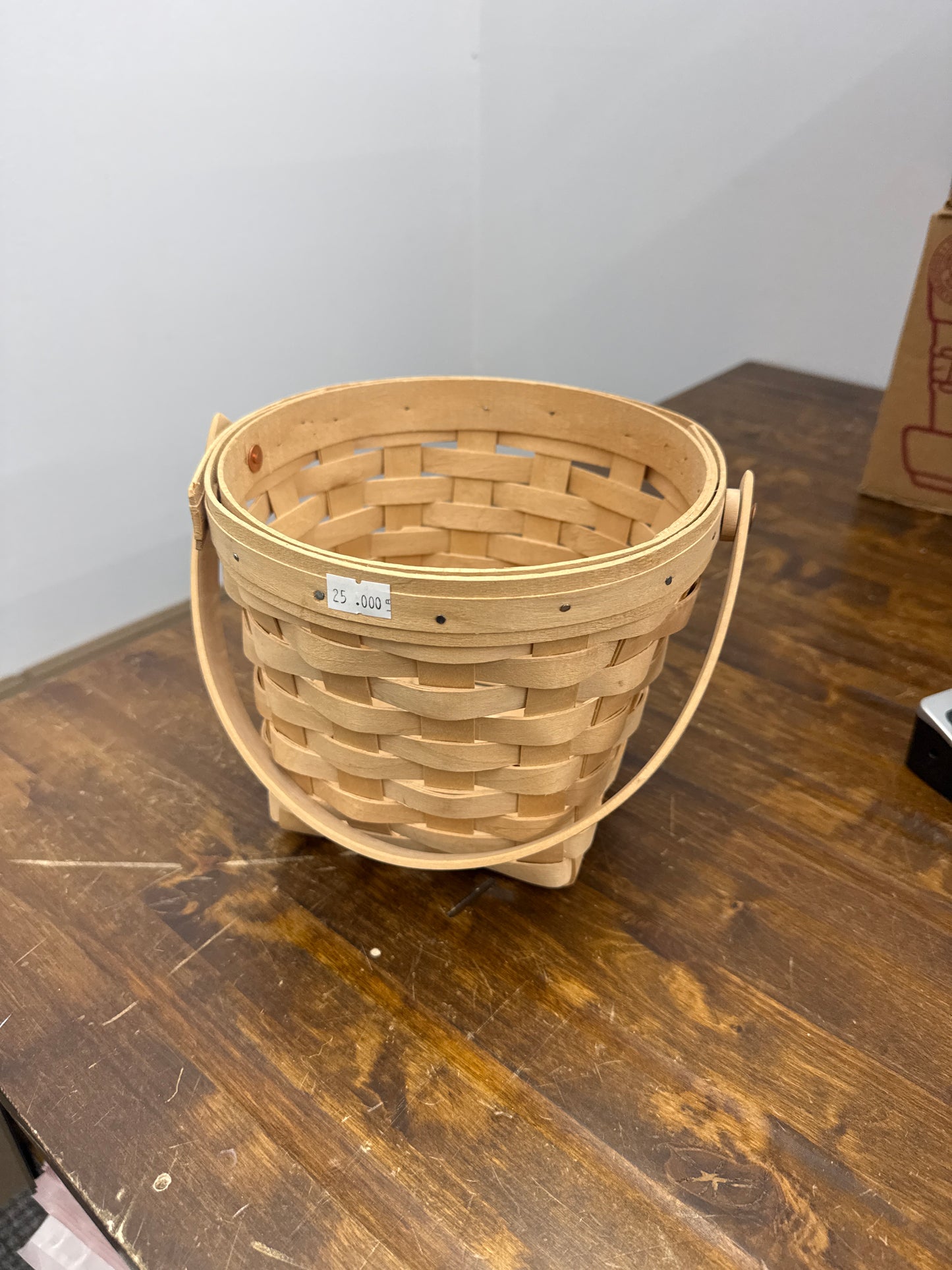 Longaberger 7” measuring basket