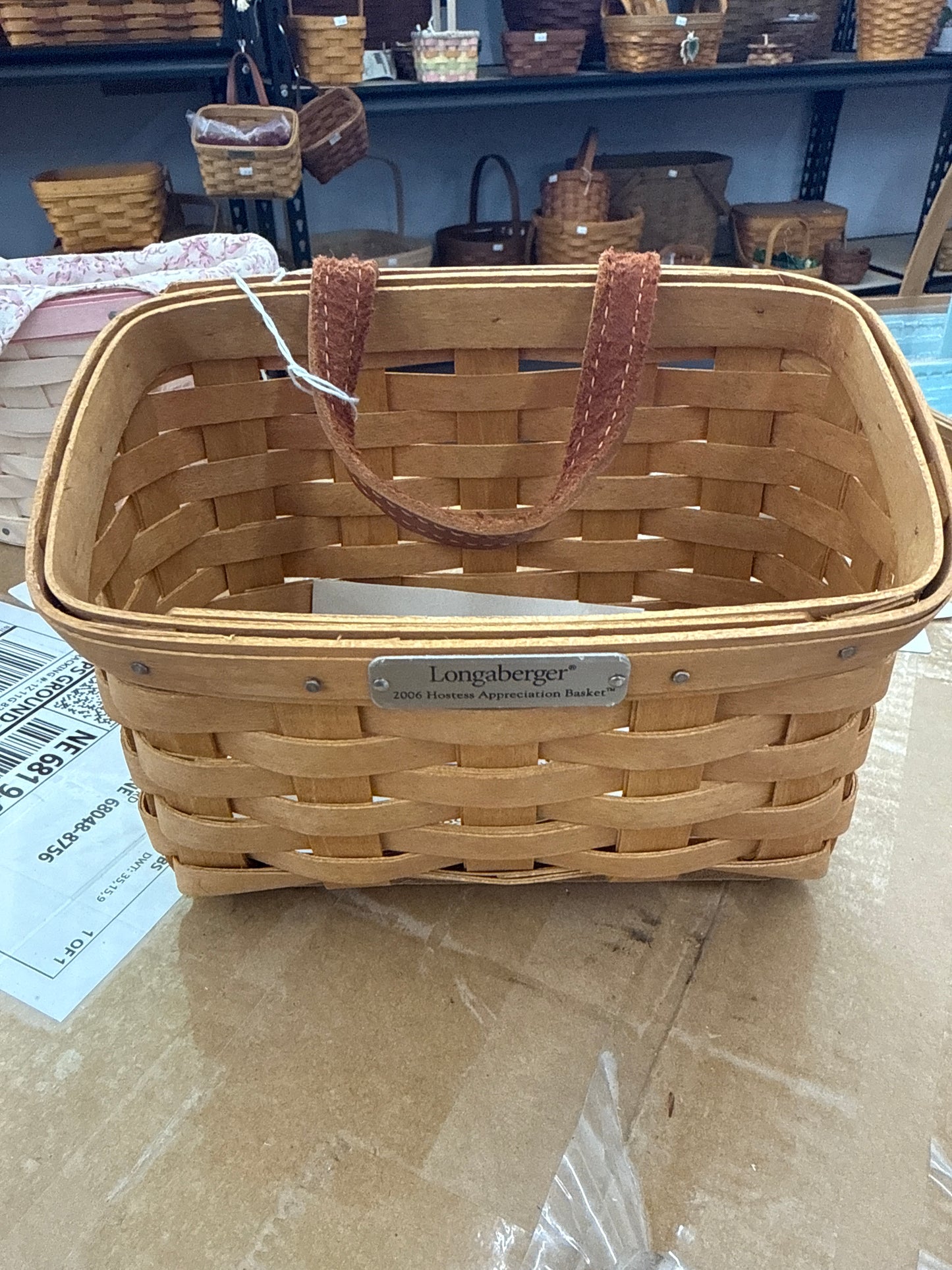 Longaberger 2006 hostess appreciation basket