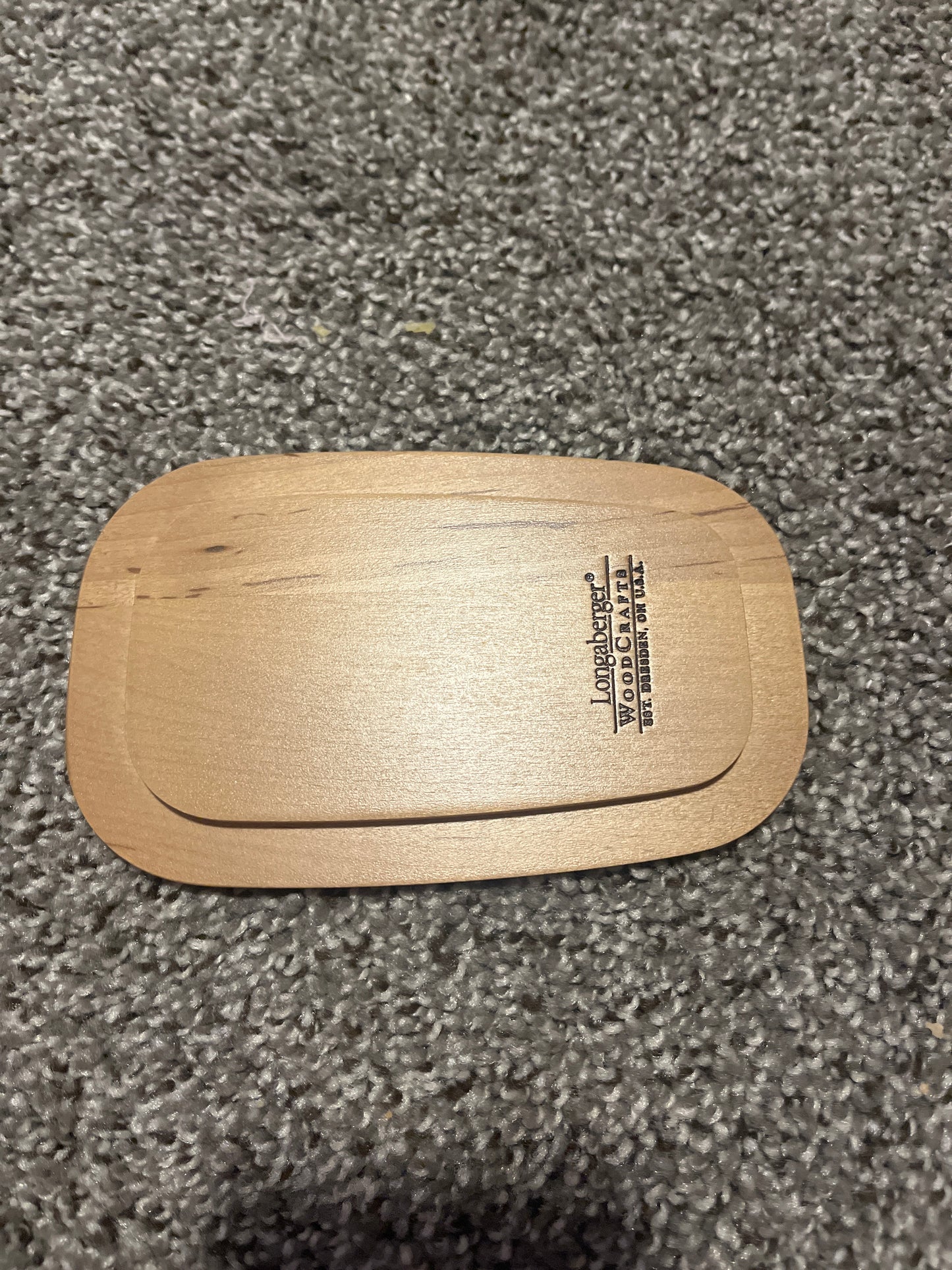 Longaberger 6”x3.75” lid