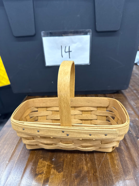 Longaberger thank you basket