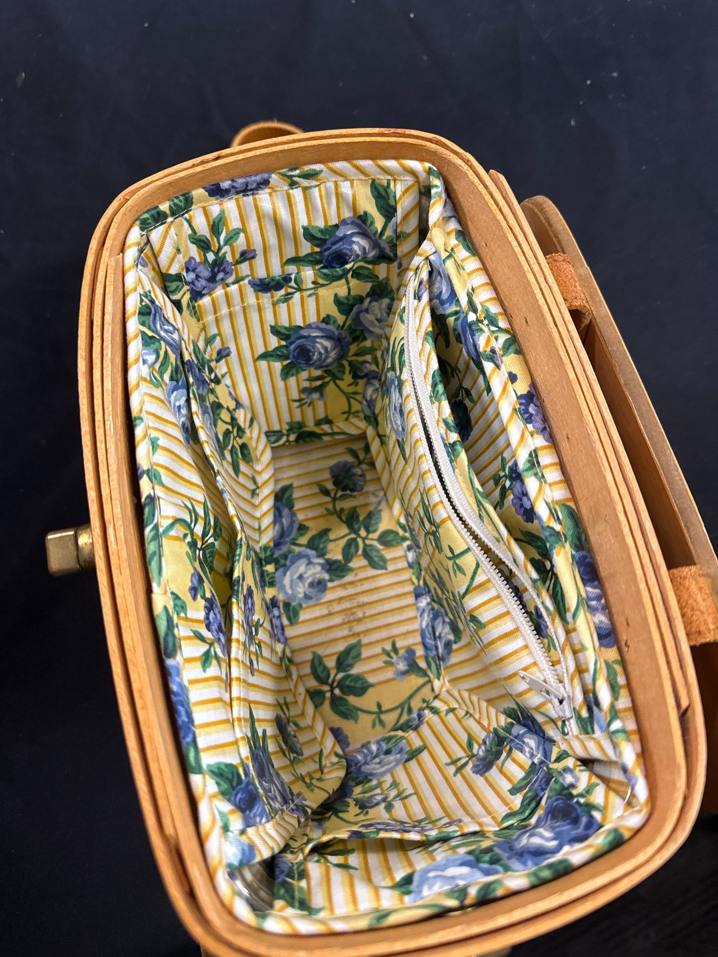 Longaberger purse with liner and protector