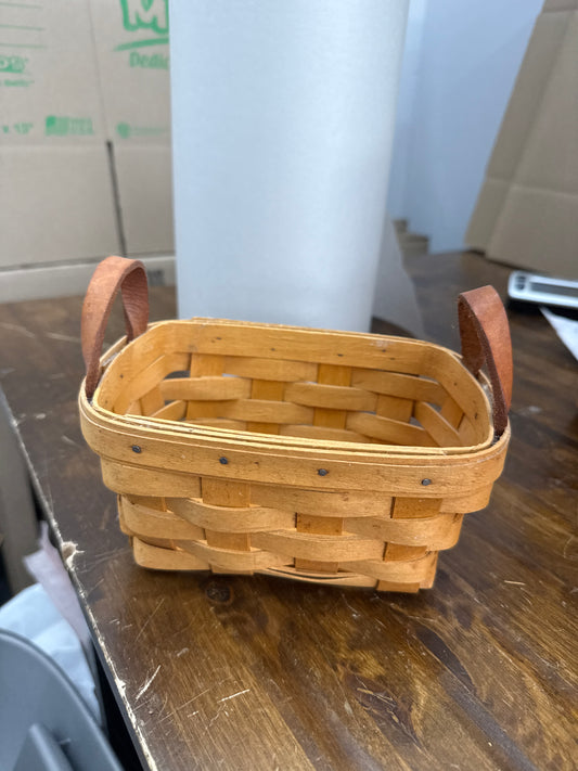 Longaberger tea basket