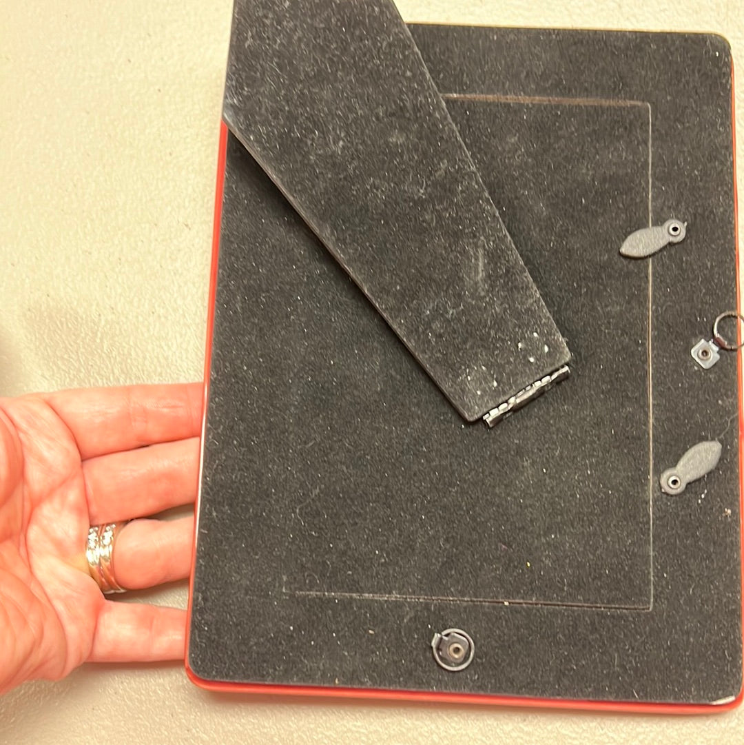 Longaberger 4x6 picture frame in paprika
