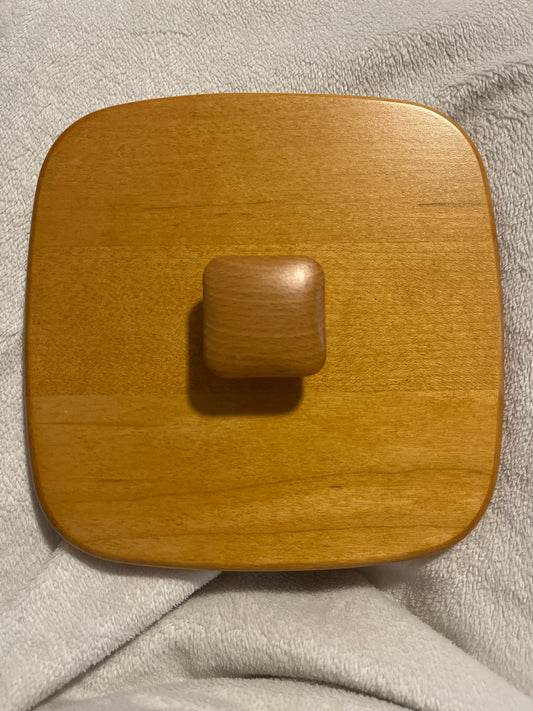 Longaberger 6.5”x6.5” square lid