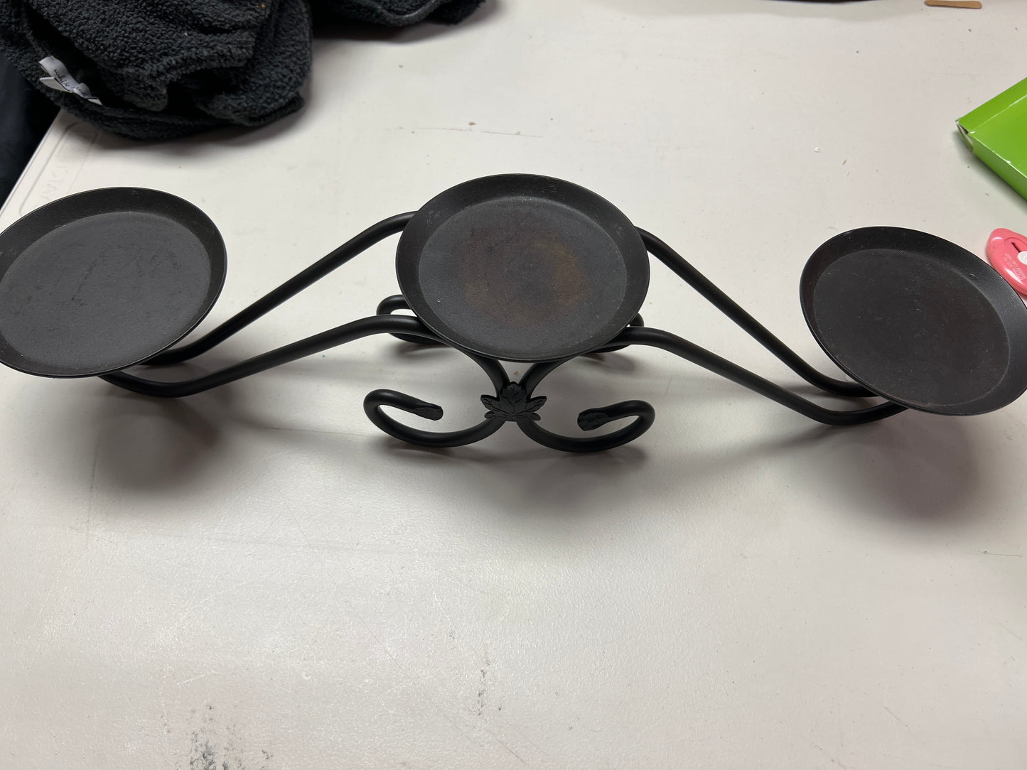 Longaberger wrought iron candle holder