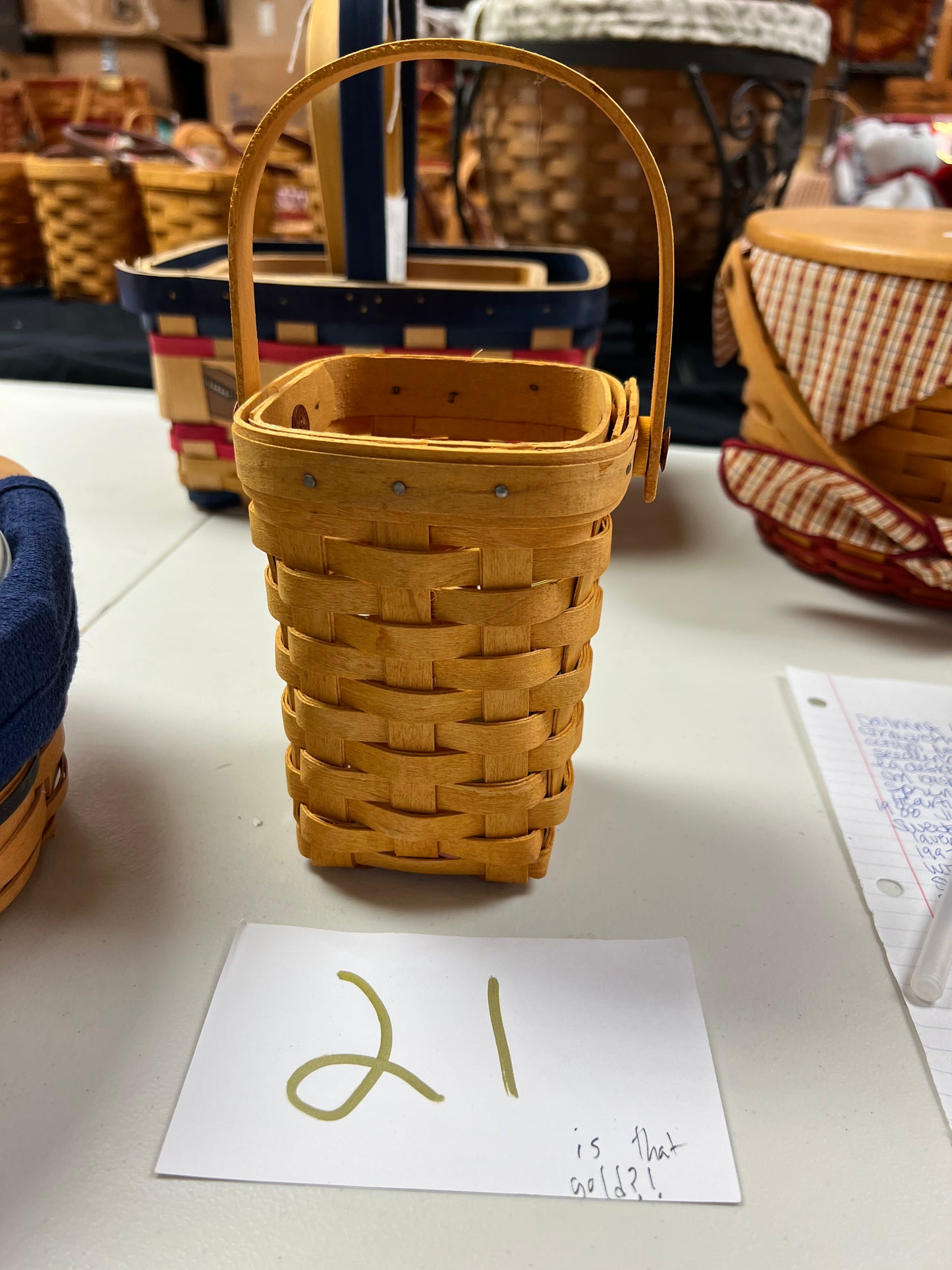 Longaberger 1998 horizon of hope basket