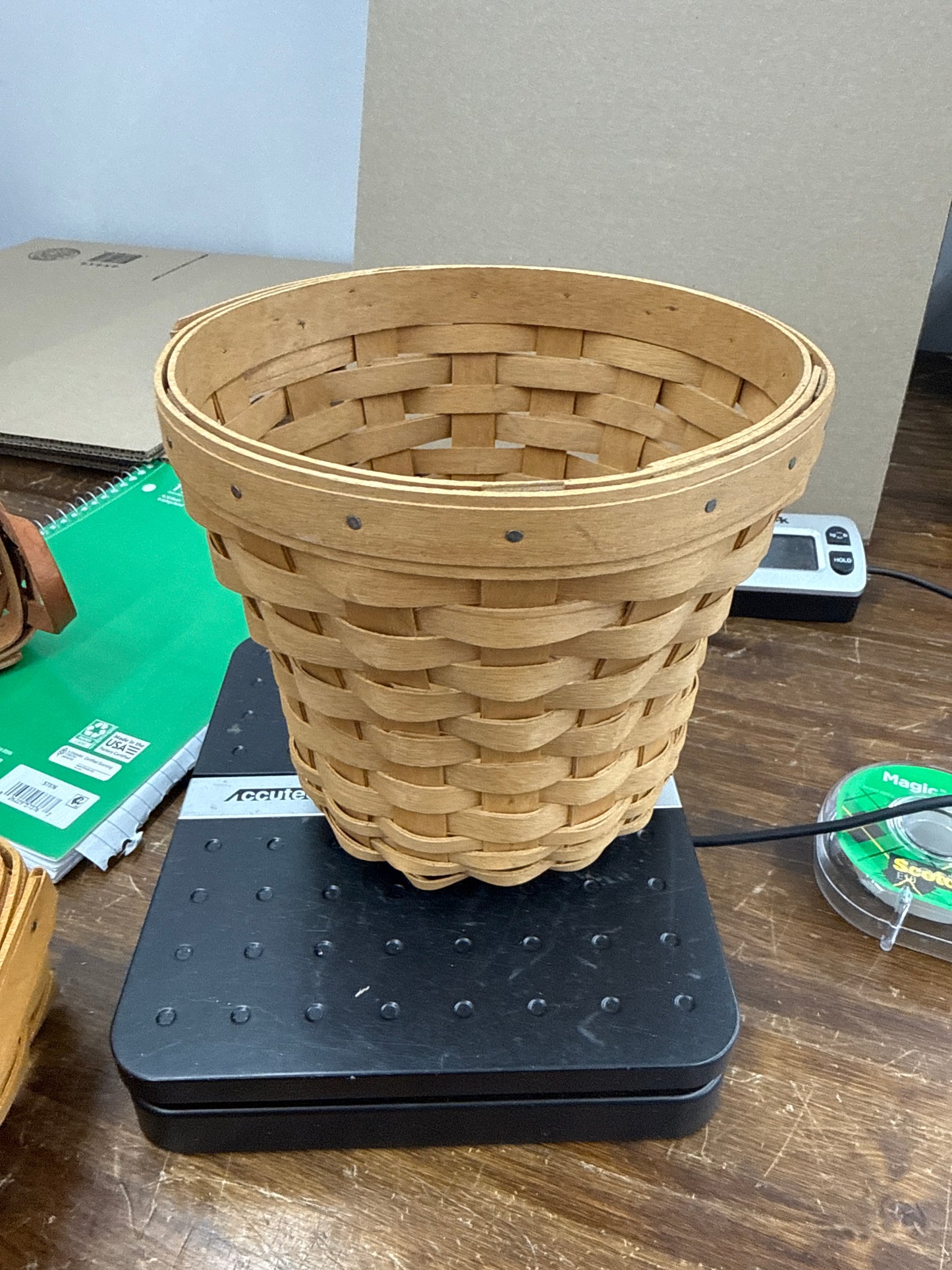 Longaberger bouquet basket