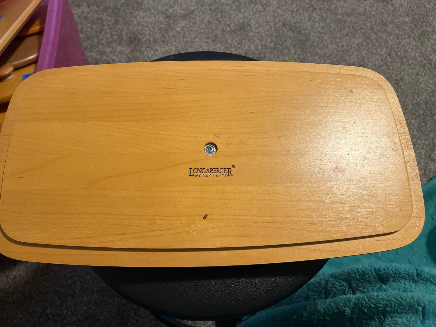 Longaberger 15”x8” rectangular lid