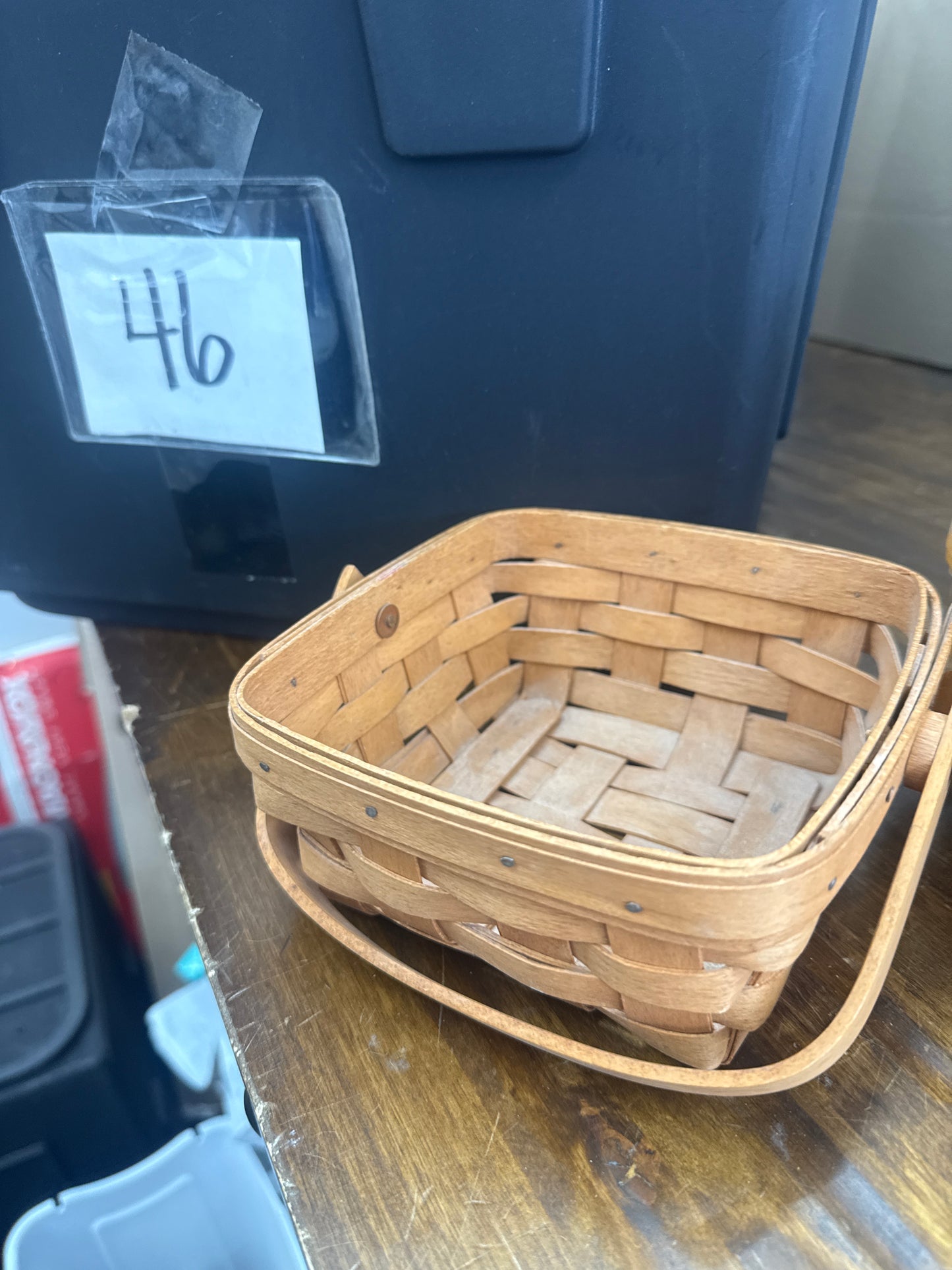 Longaberger small berry basket (inside is dusty)