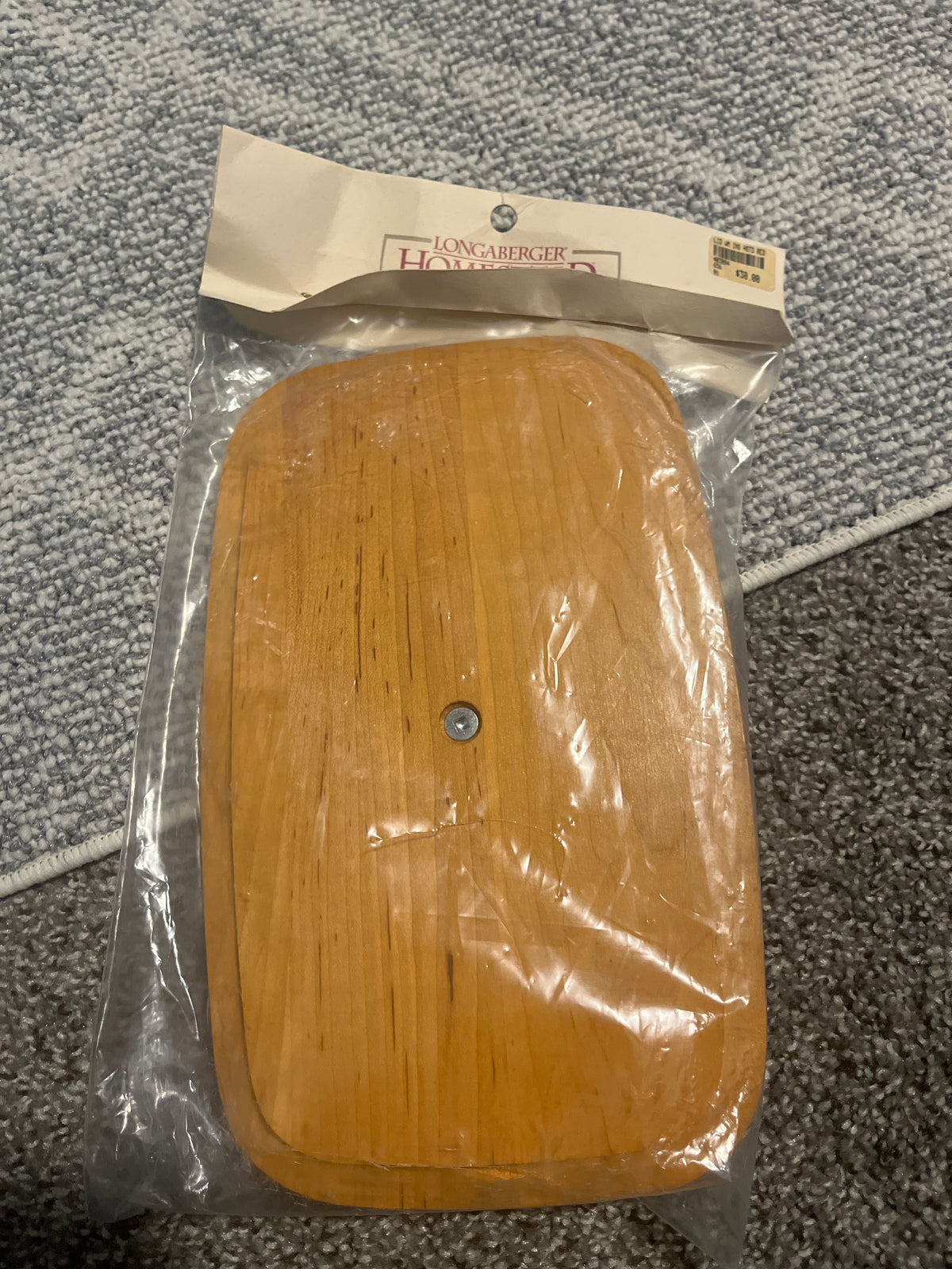 Longaberger homestead lid - red
