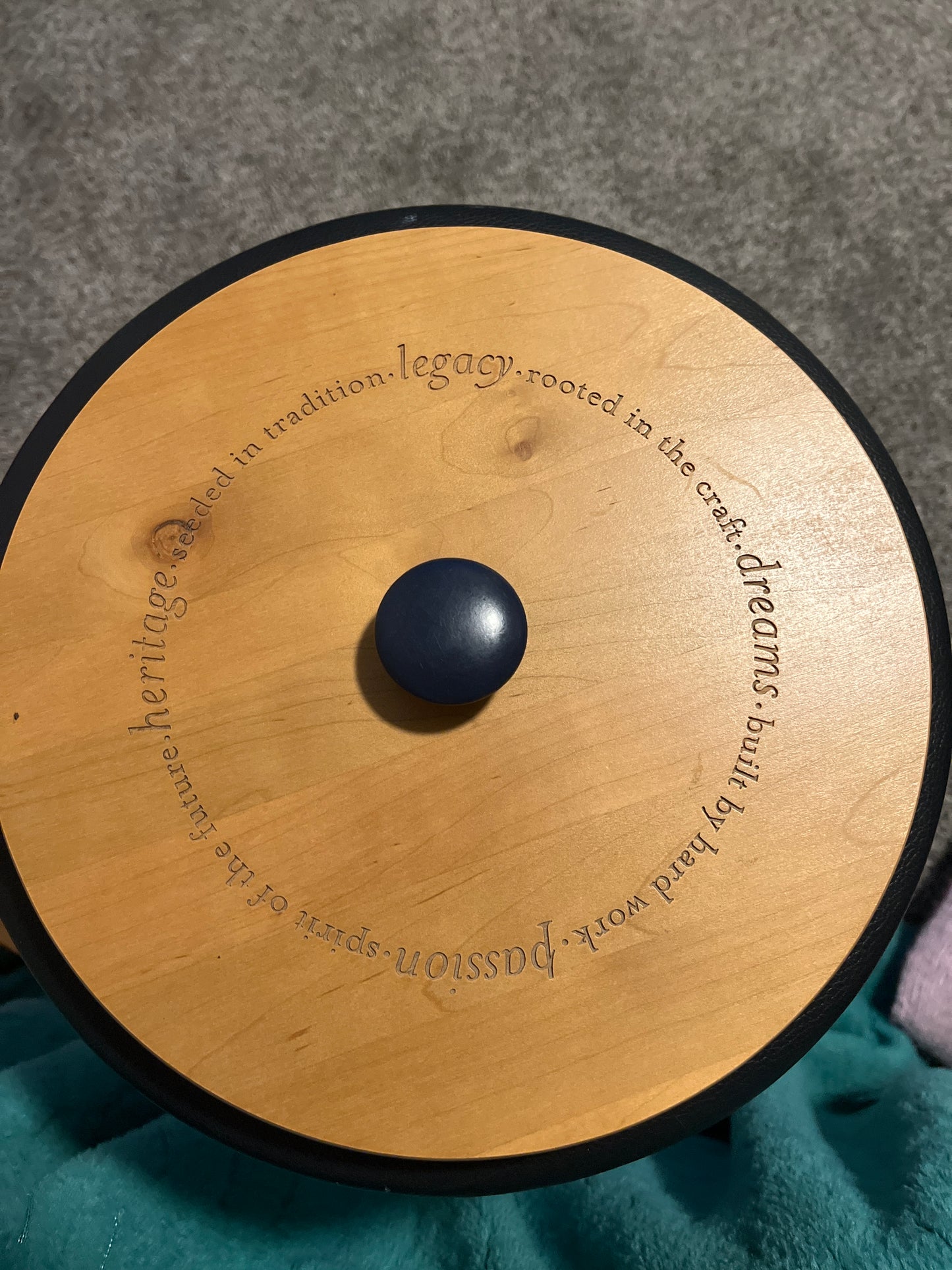 Longaberger Ware basket lid 10”