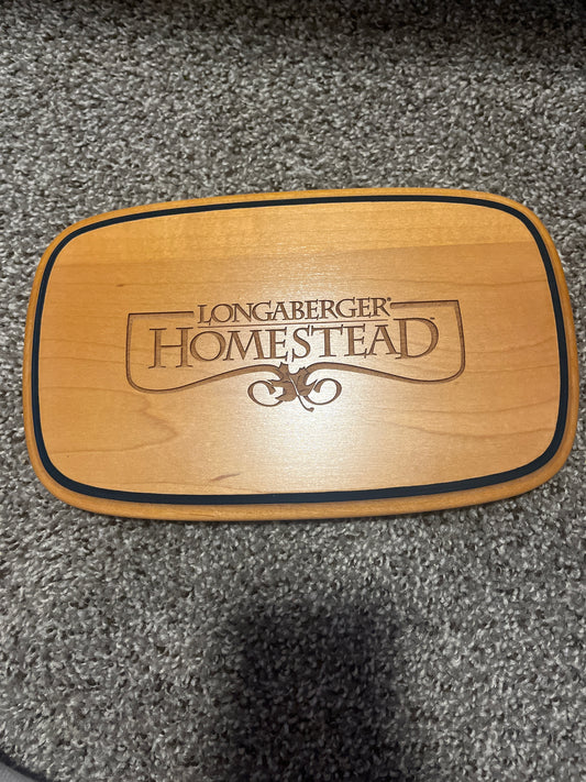 Longaberger homestead lid