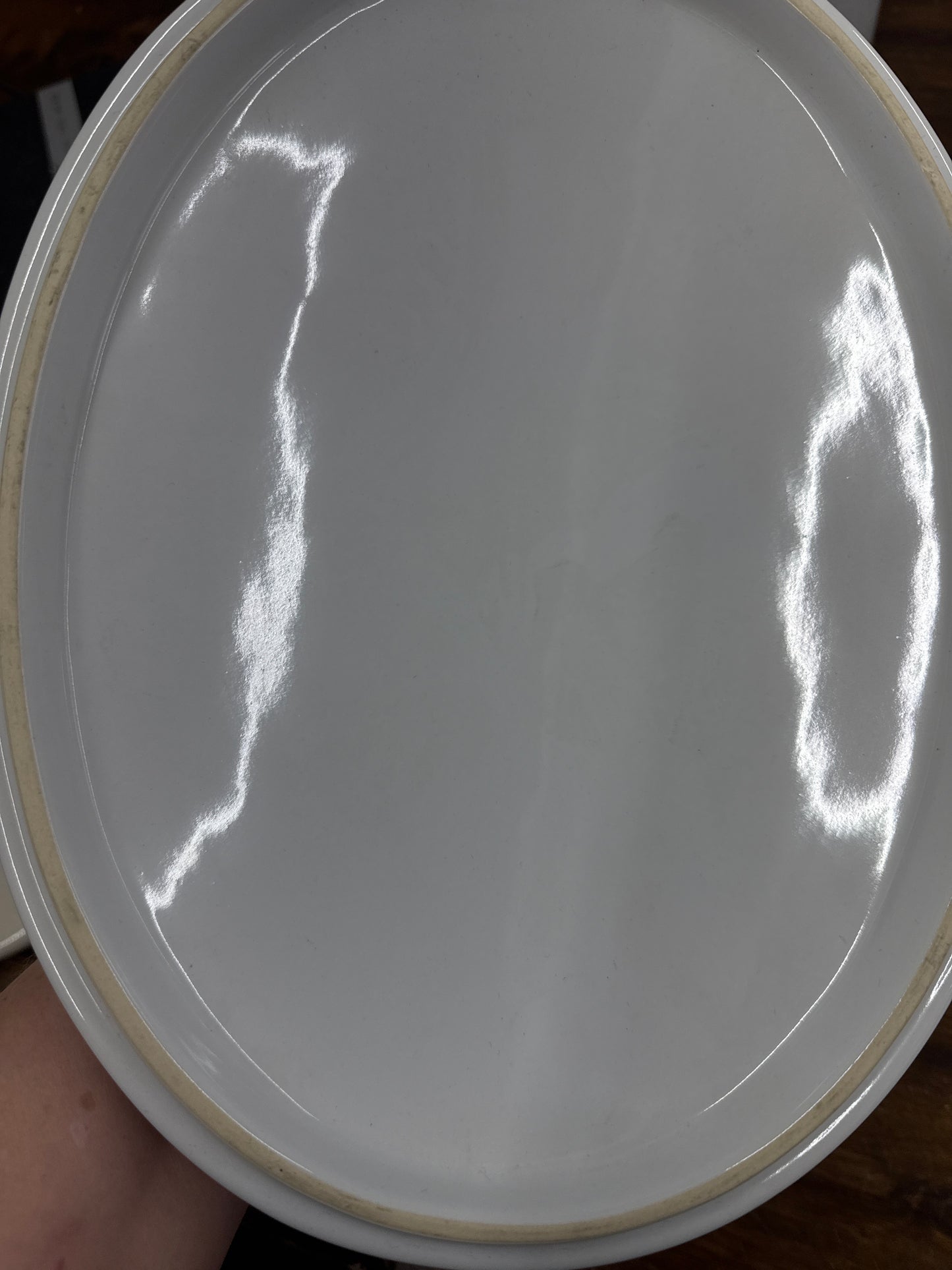 Homestead oval lid 19”x 7 1/2”