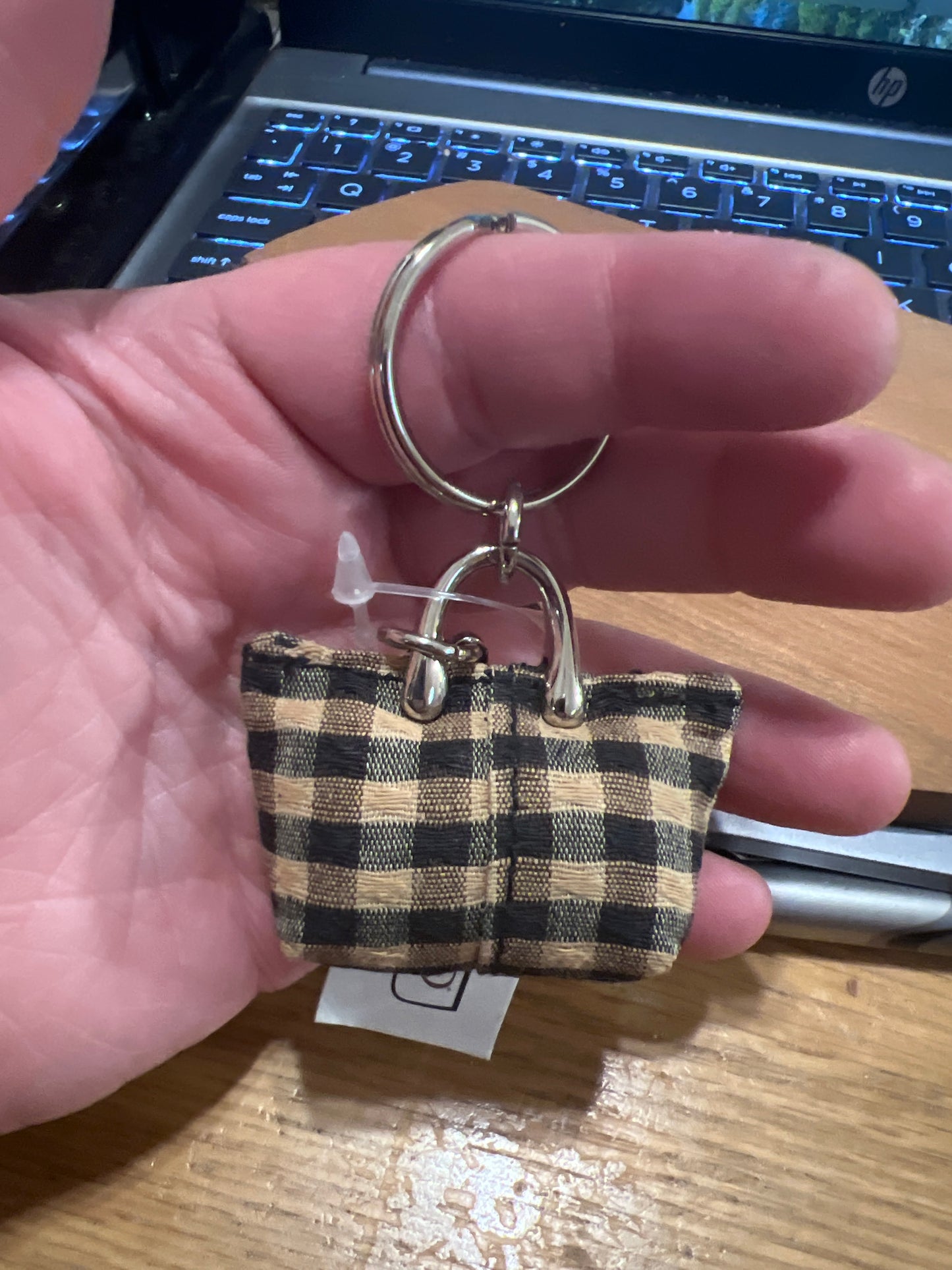 Longaberger keychain purse