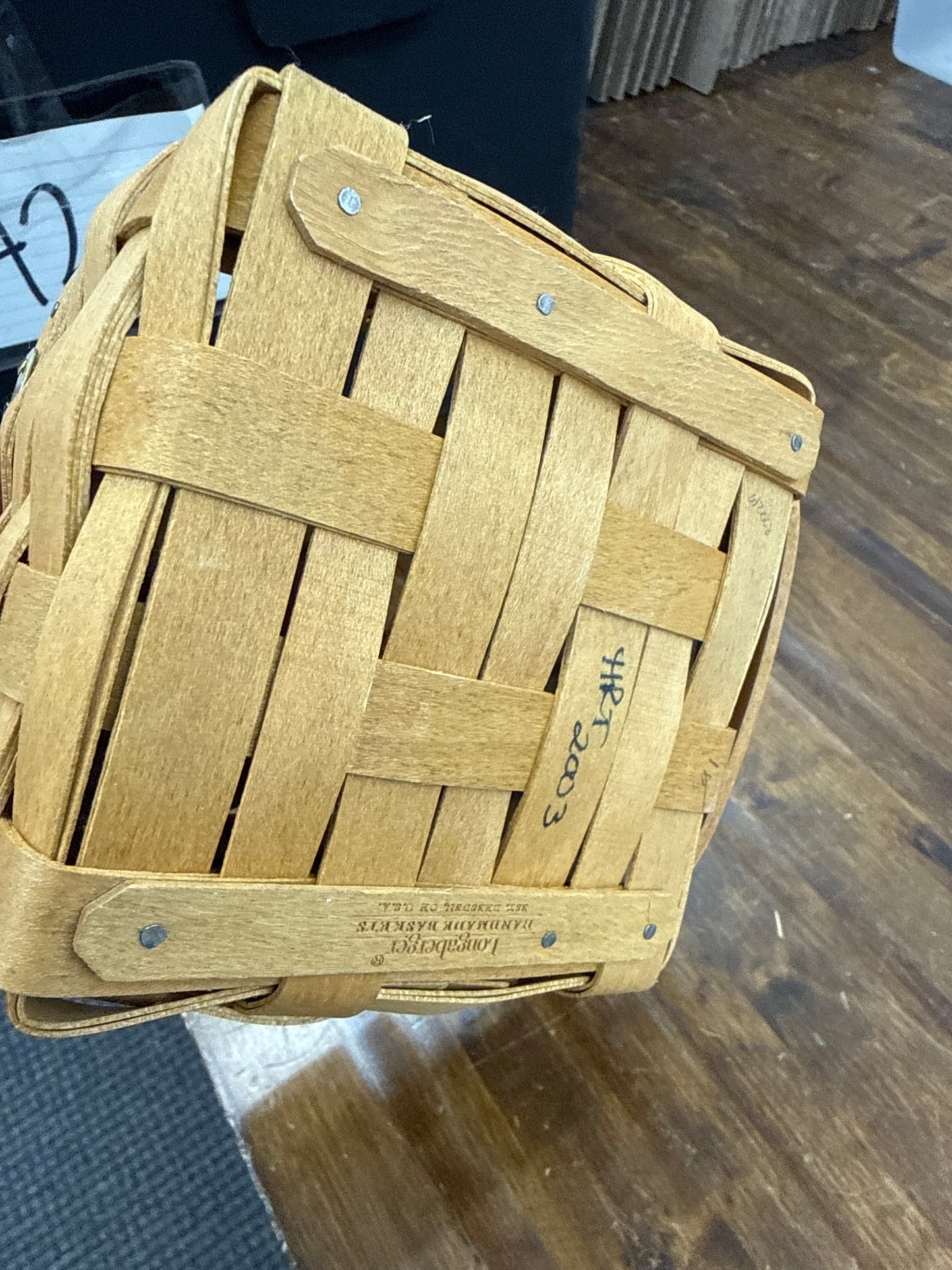 Longaberger 2003 Dresden basket
