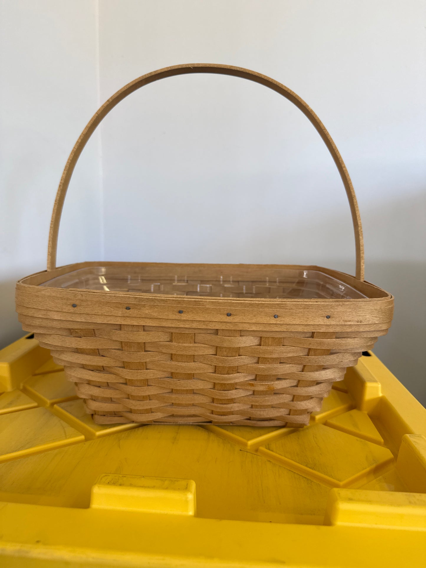 Longaberger 2002 easter basket with protector