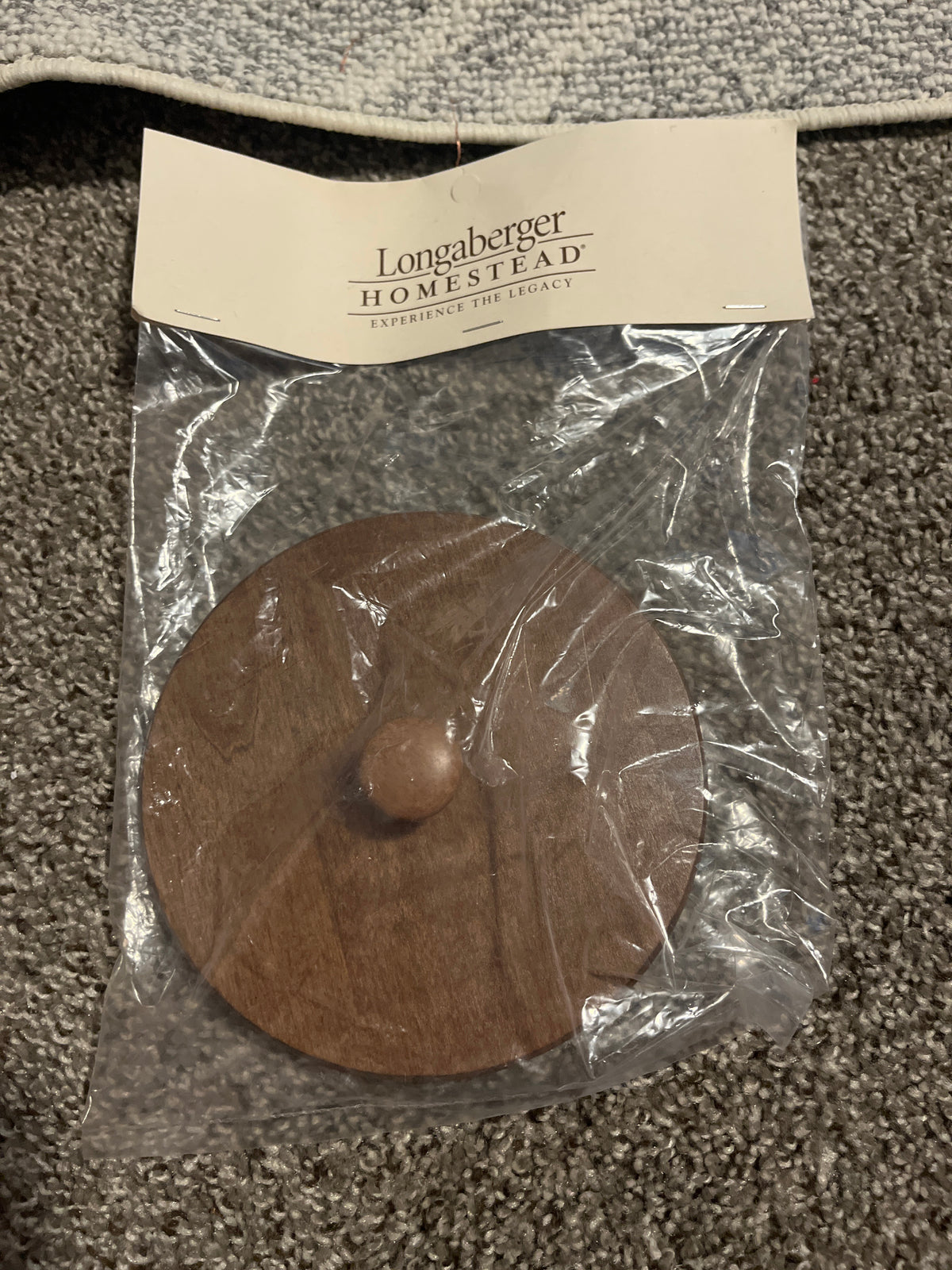 Longaberger 5” lid