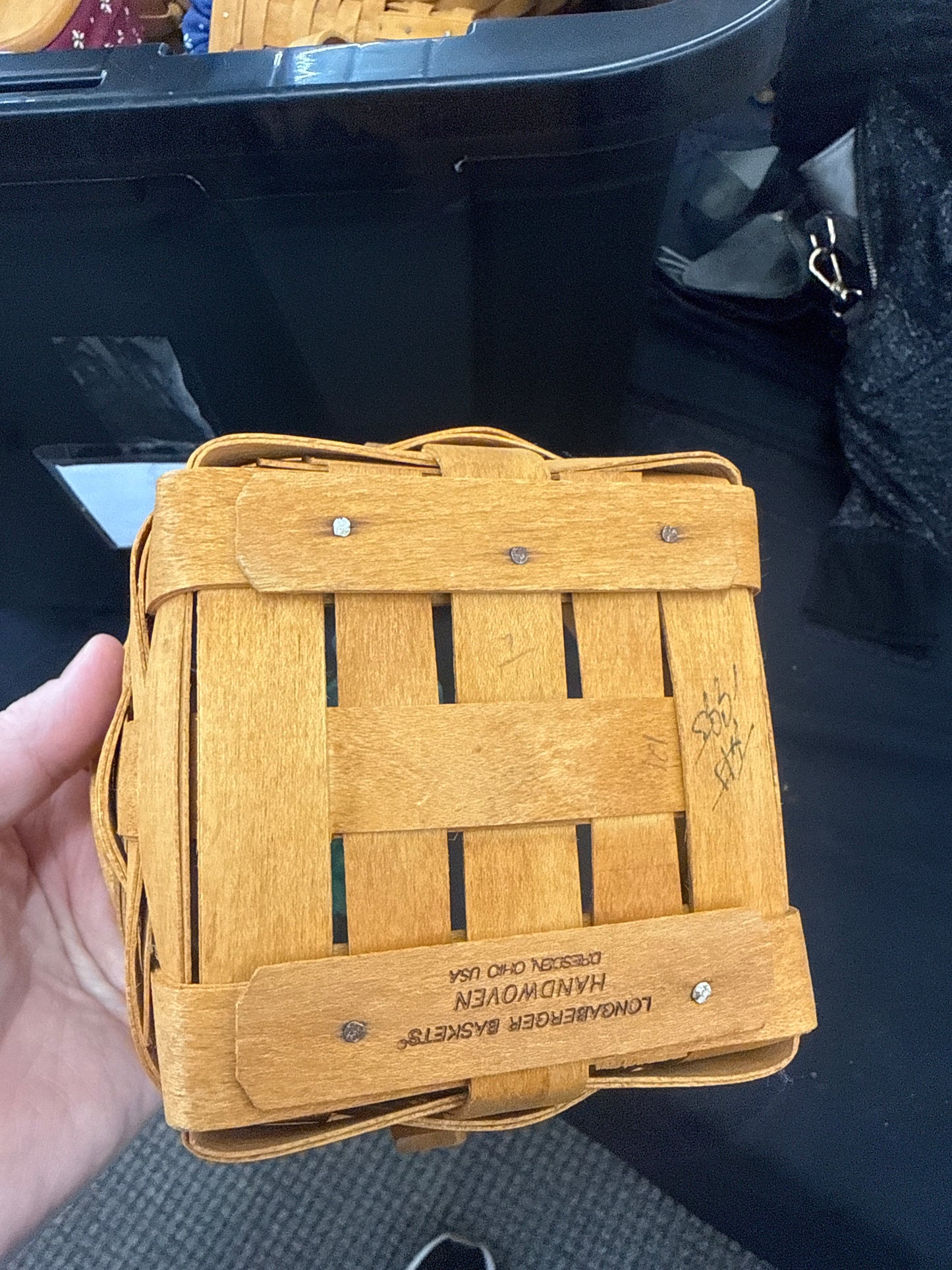 Longaberger 5” measuring basket