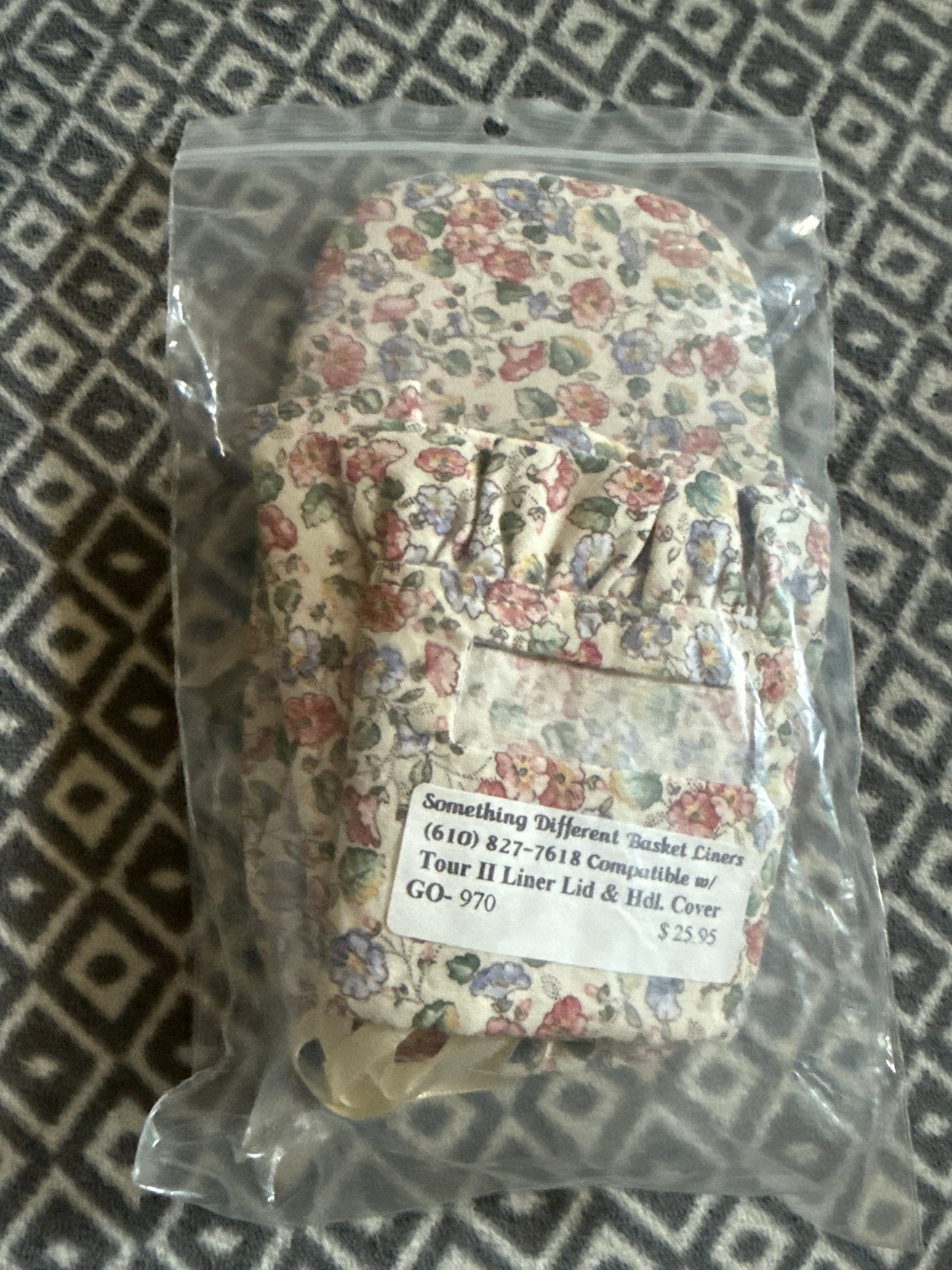 Longaberger Homestead Tour 2 Liner and Lid