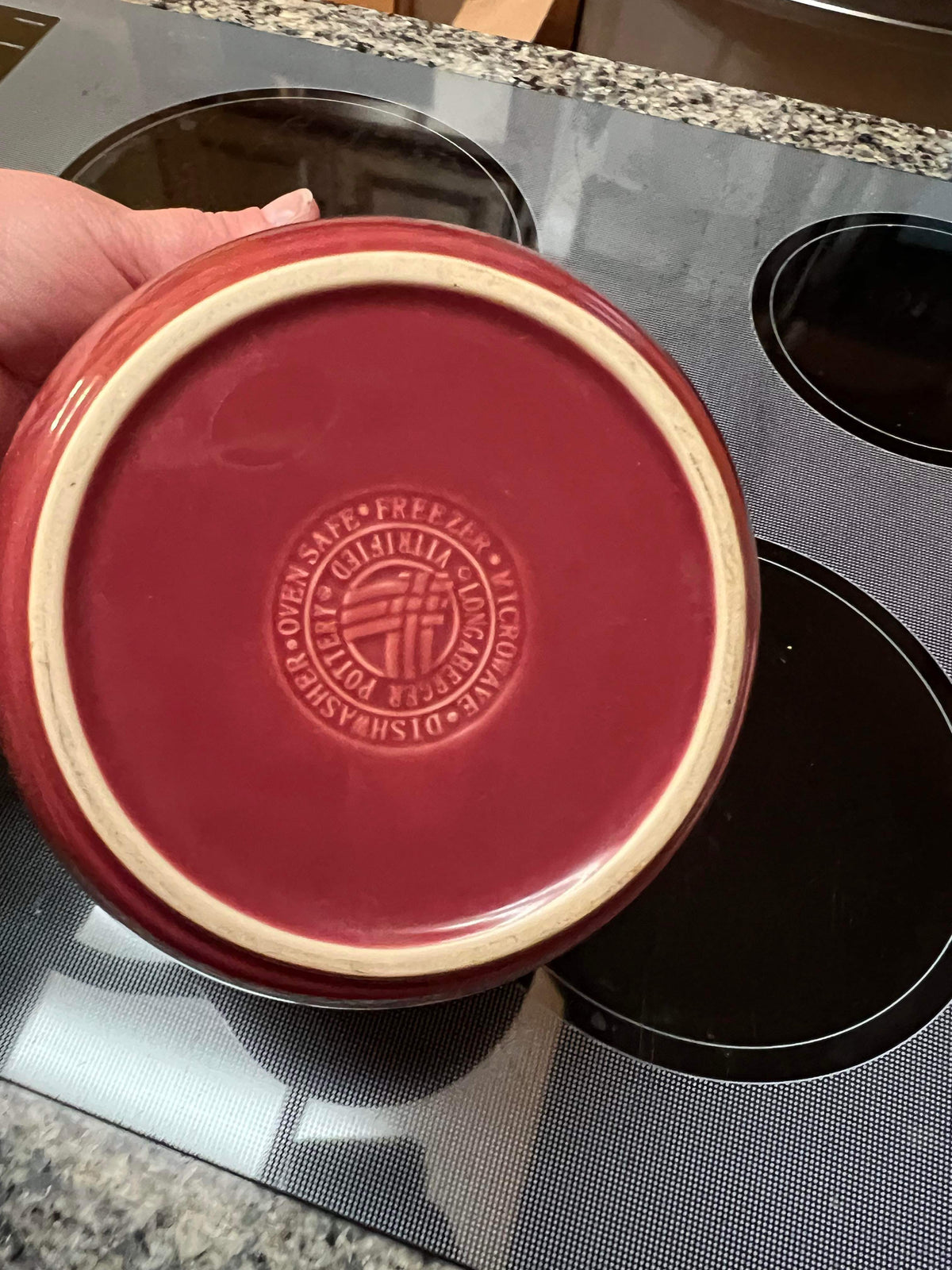 Longaberger Batter Bowl in Paprika