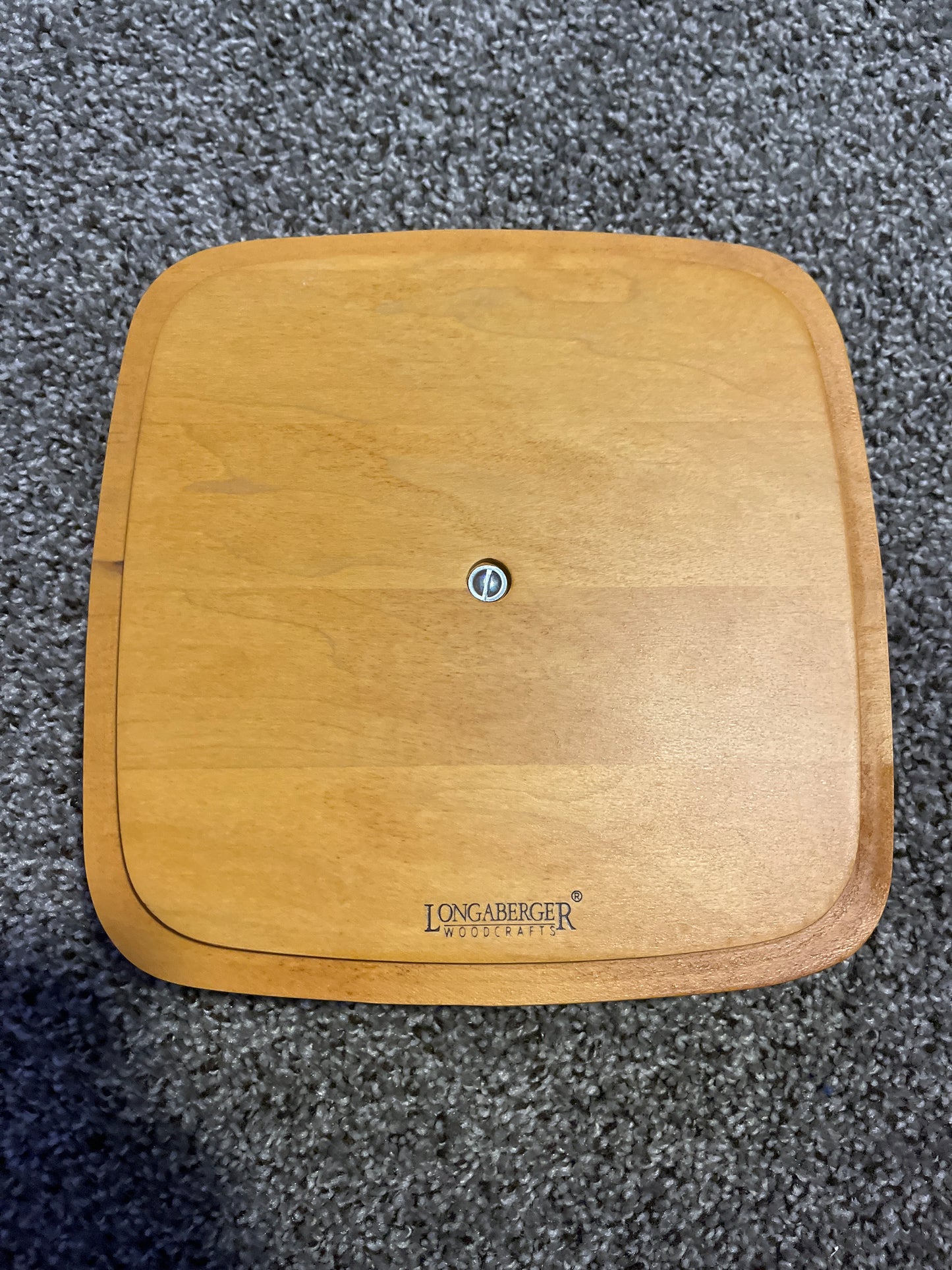 Longaberger Cranberry lid - green