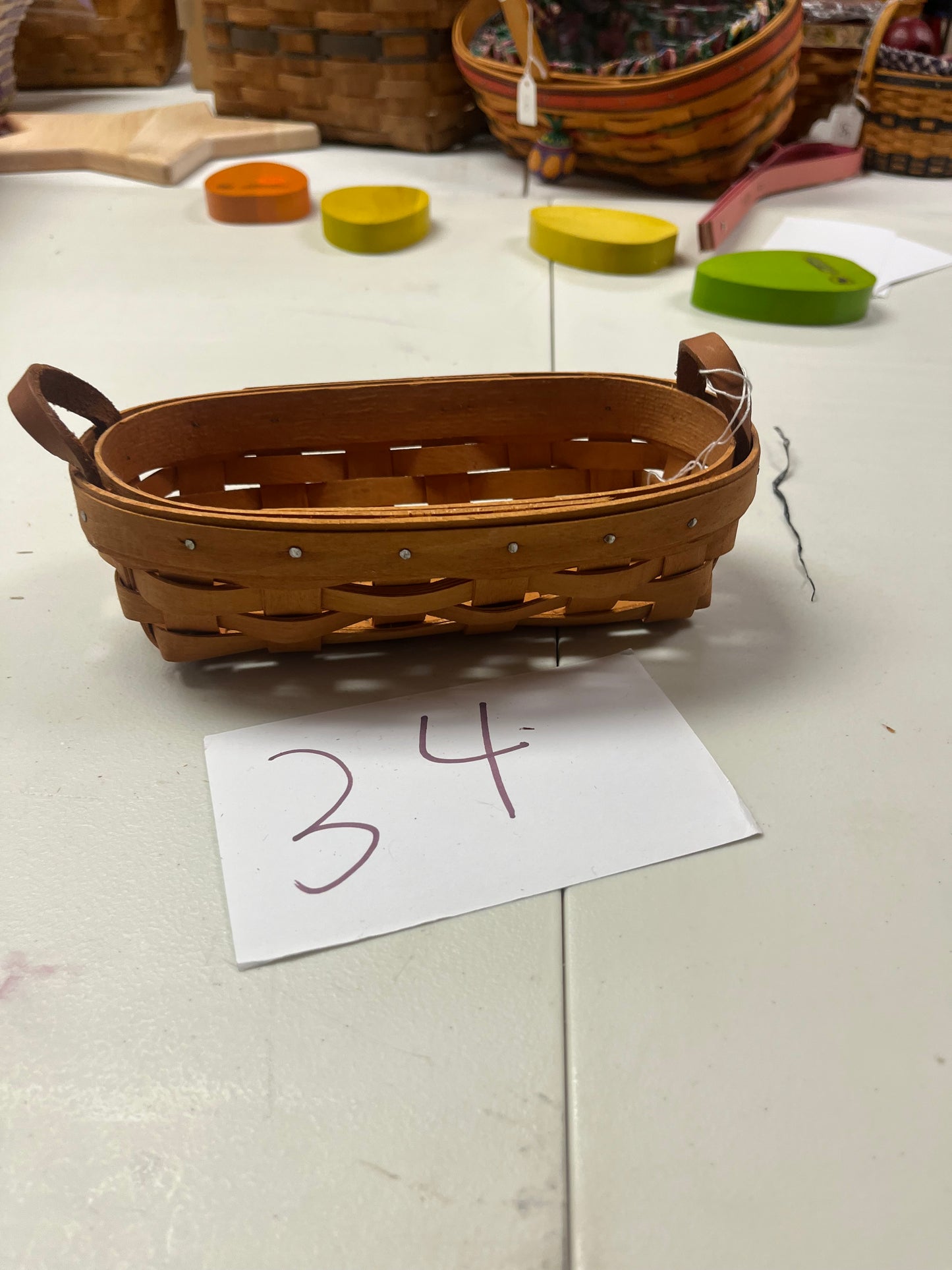 Longaberger lavender basket