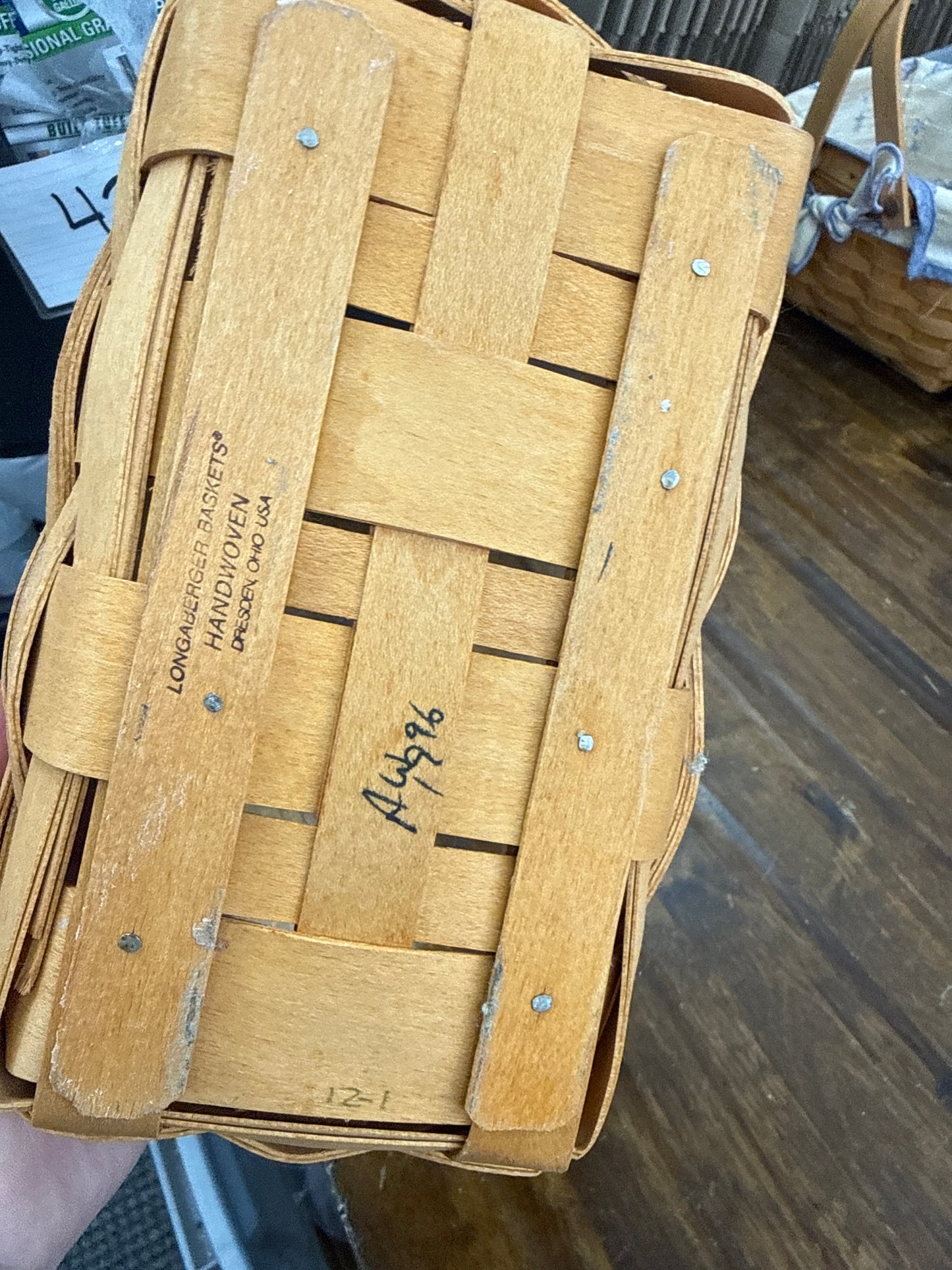 Longaberger small vegetable basket