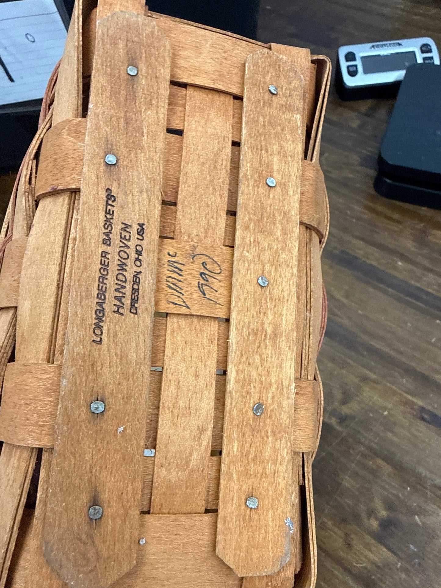 Longaberger 1990 Mother’s Day basket