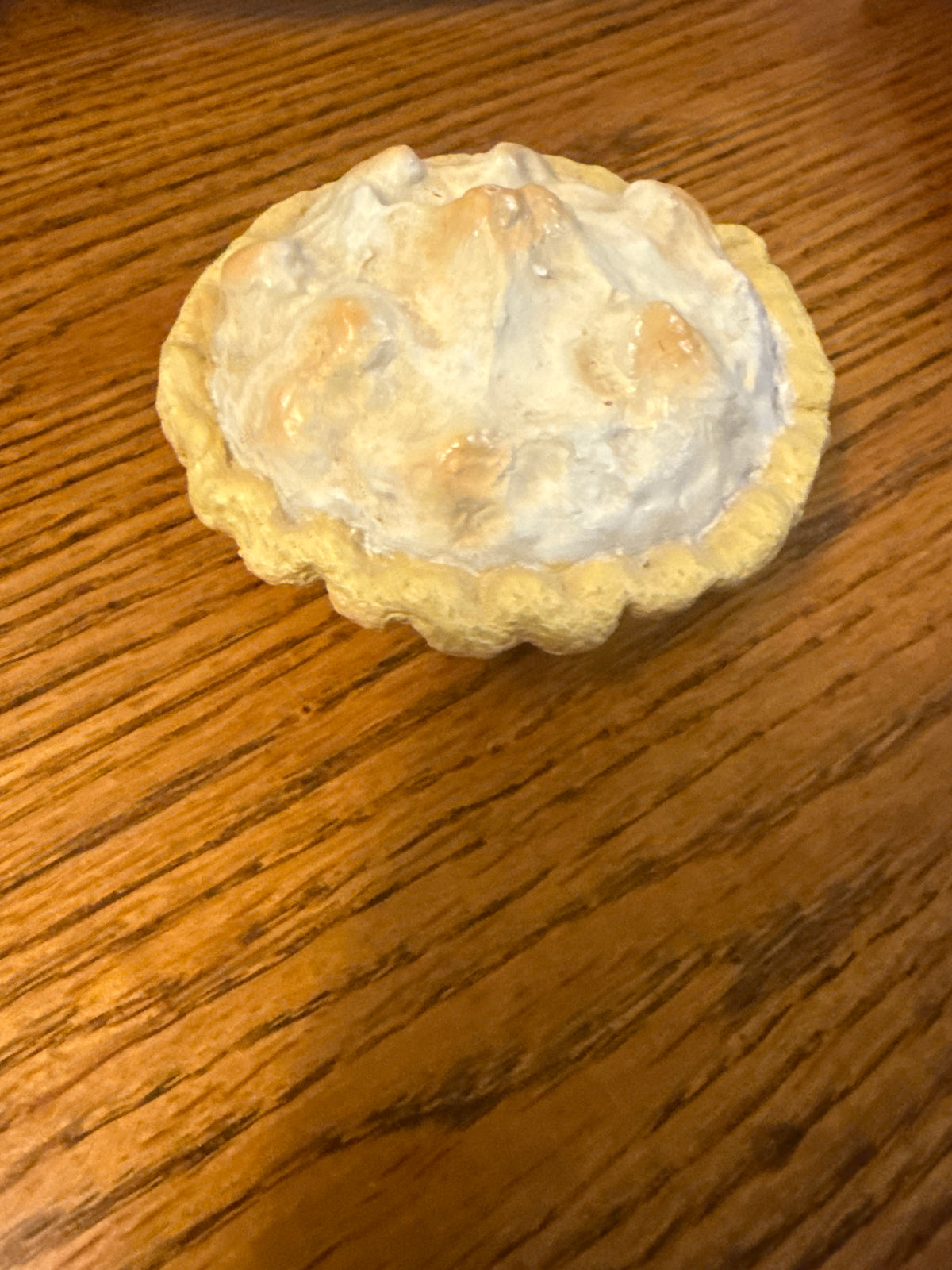 Longaberger mini lemon meringue pie